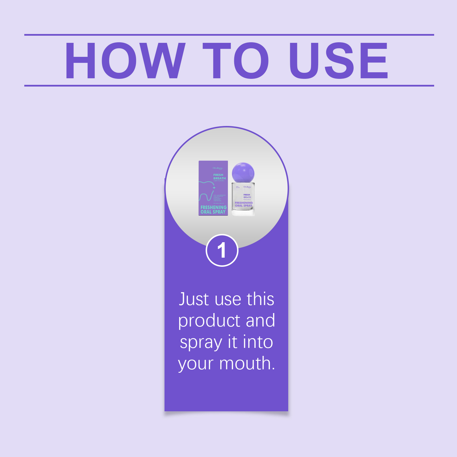 Fresh Oral Spray Fresh Refreshing Long Lasting Portable Convenient Reduce Oral Odor Clean Mouth