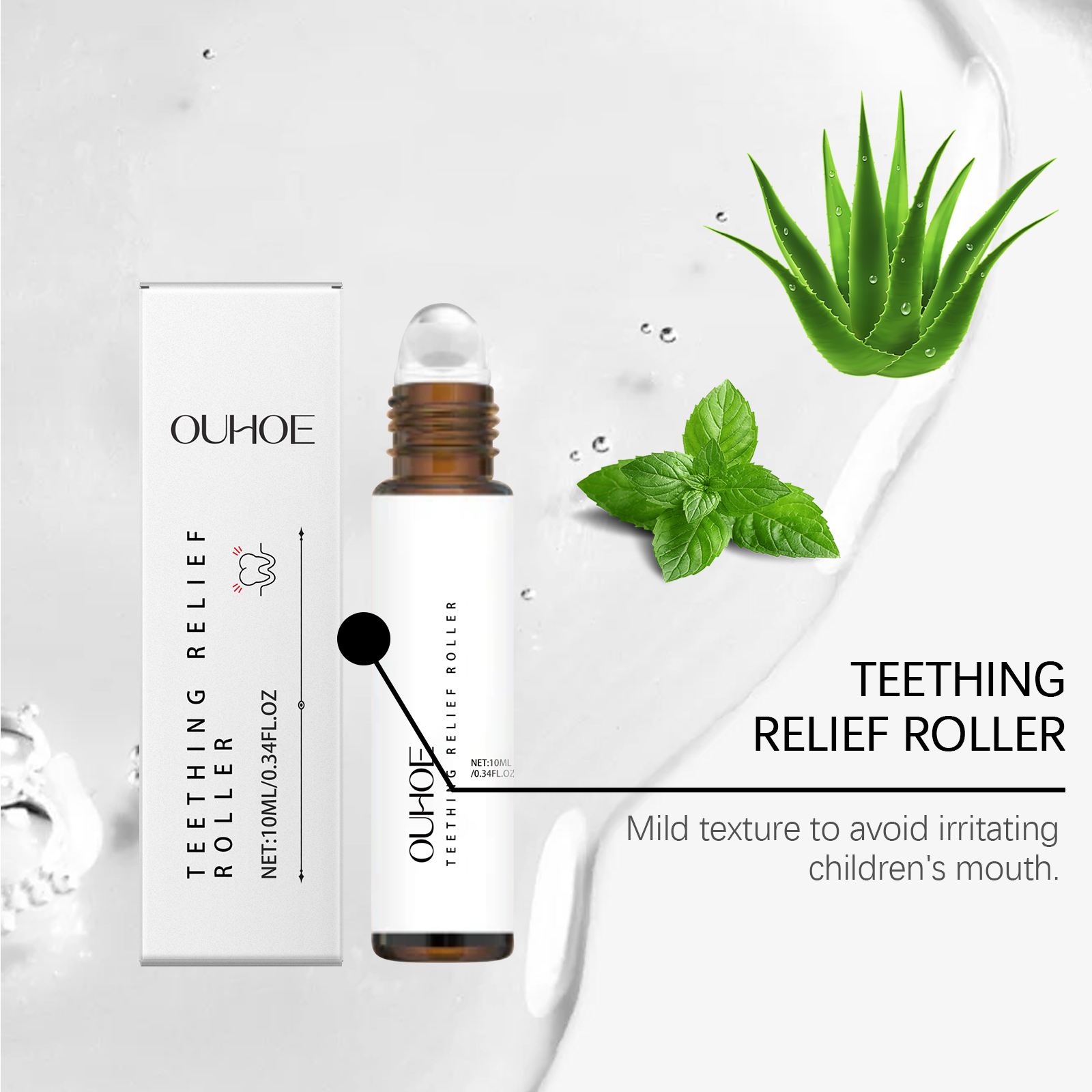 Tooth Care Roller Gentle Care Relieve Oral And Tooth Discomfort Daily Apply Care
