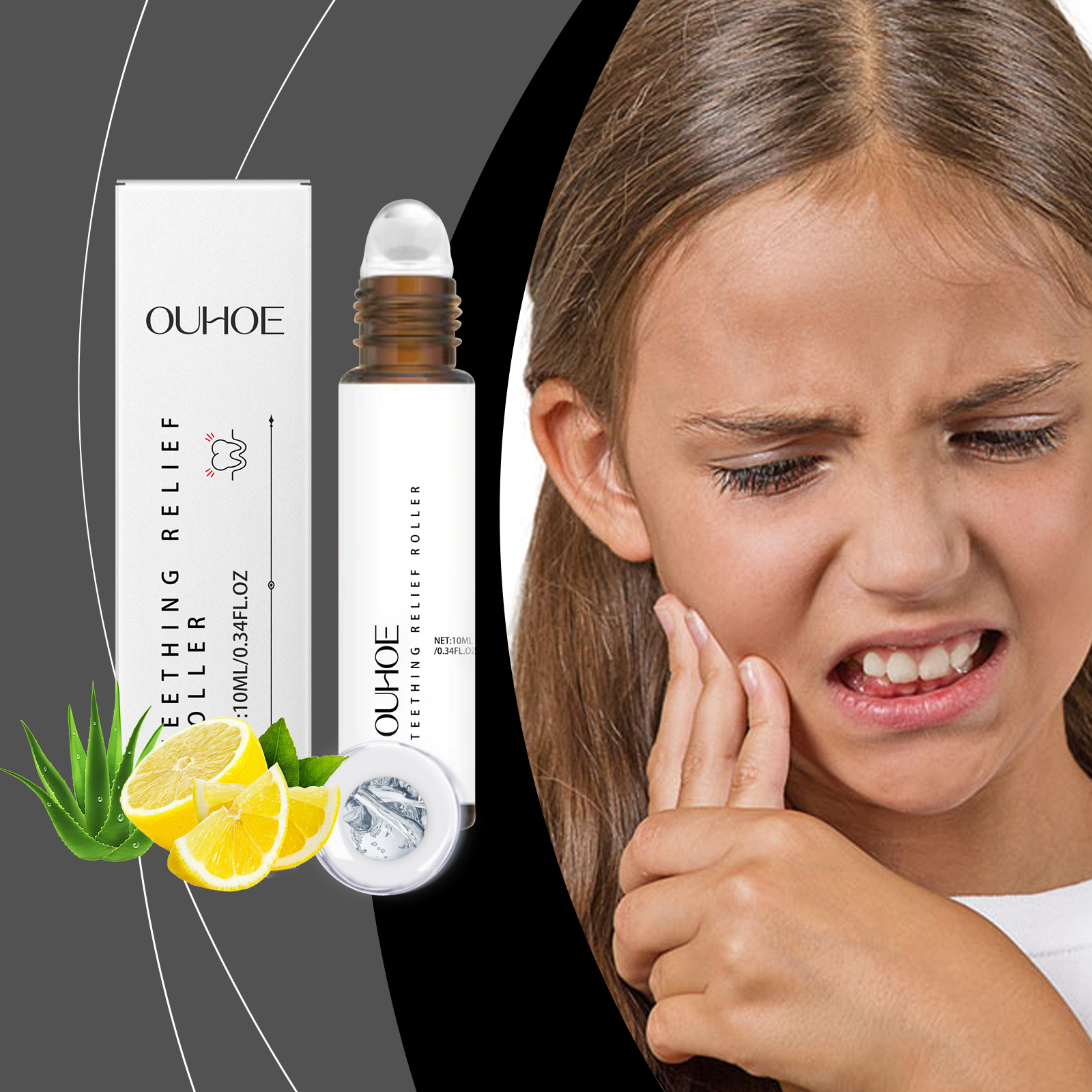 Tooth Care Roller Gentle Care Relieve Oral And Tooth Discomfort Daily Apply Care