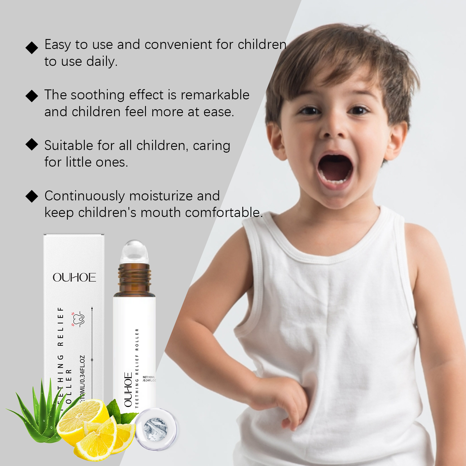 Tooth Care Roller Gentle Care Relieve Oral And Tooth Discomfort Daily Apply Care