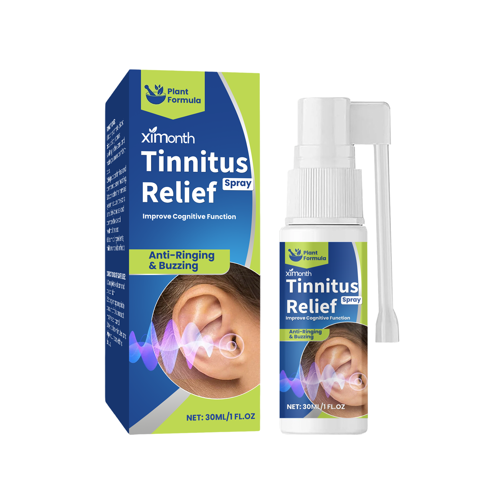 Ear Care Spray Gentle Soothing Nourishing For Daily Ear Body Care Treatment Mist