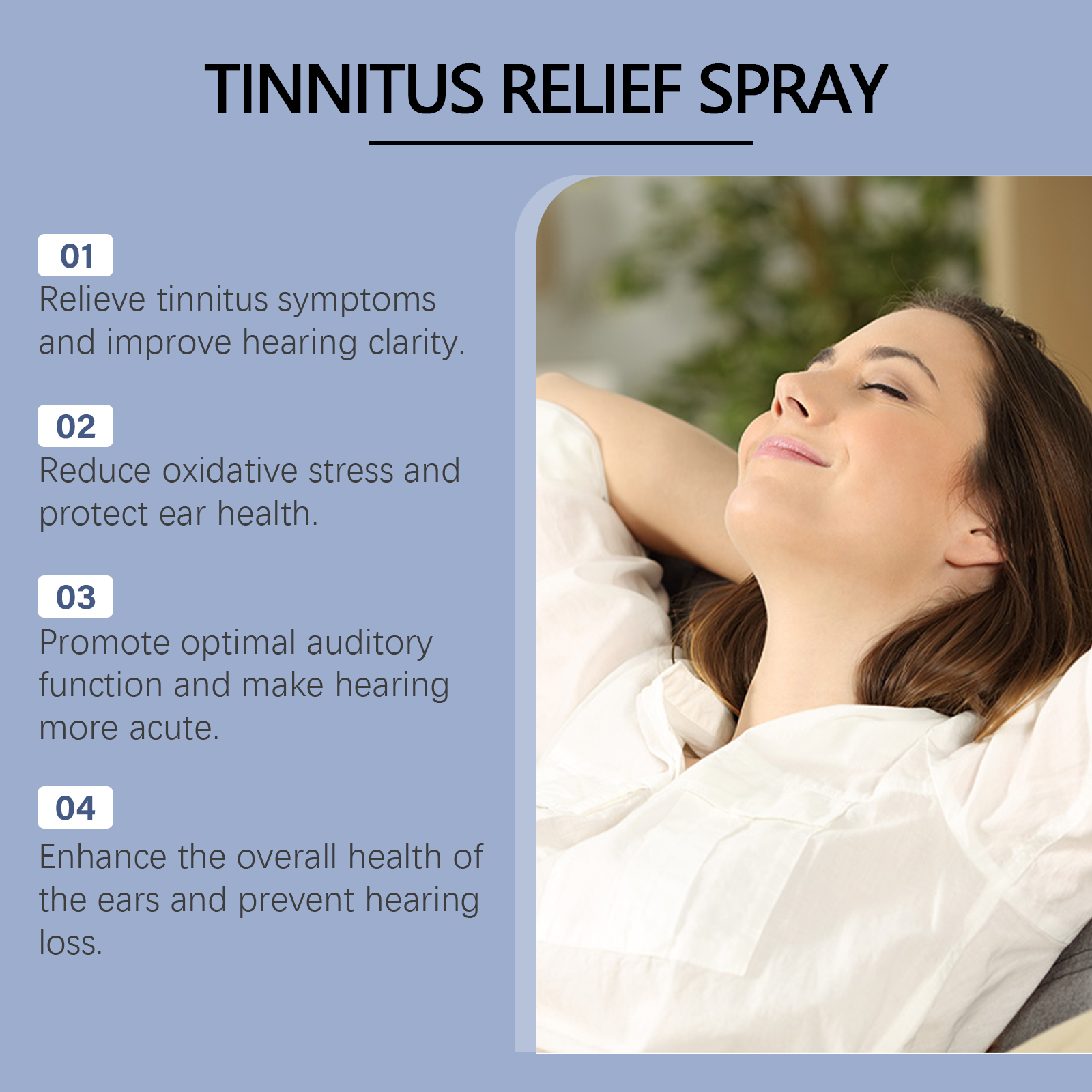 Ear Care Spray Gentle Soothing Nourishing For Daily Ear Body Care Treatment Mist