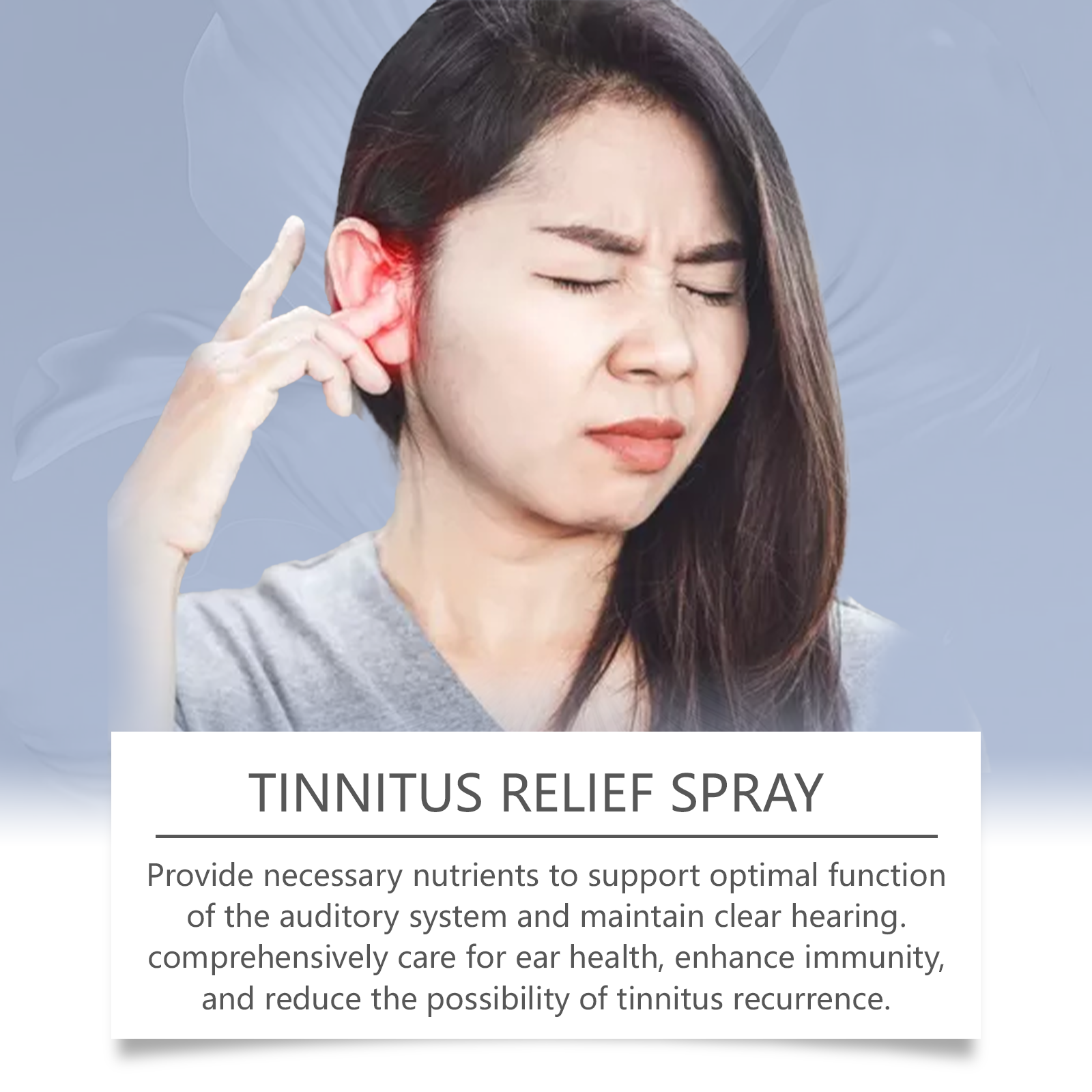 Ear Care Spray Gentle Soothing Nourishing For Daily Ear Body Care Treatment Mist