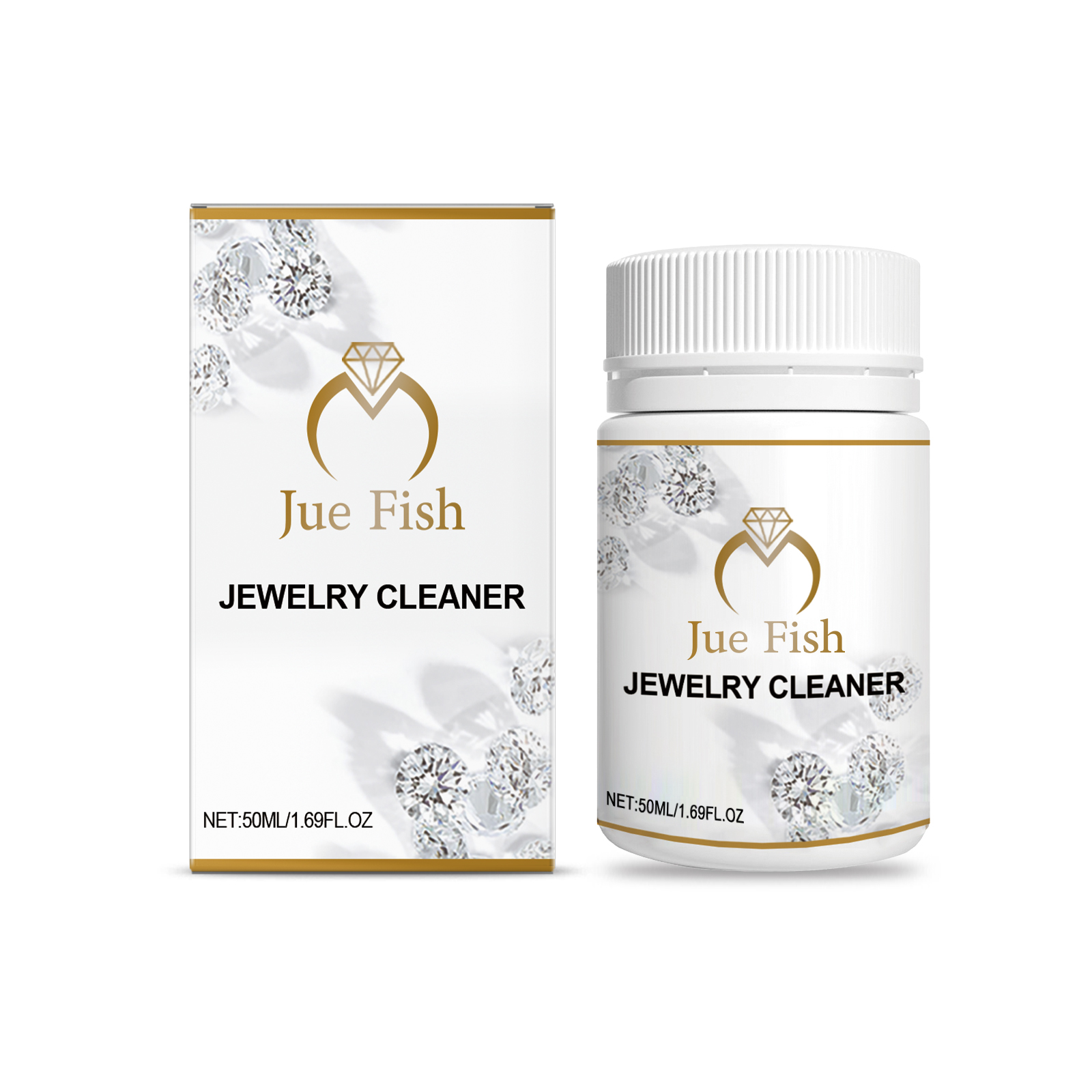 Jewelry Cleaner Liquid Metal Polishing Tarnish Remover For Gold Silver Diamond Home Use 1 PCS