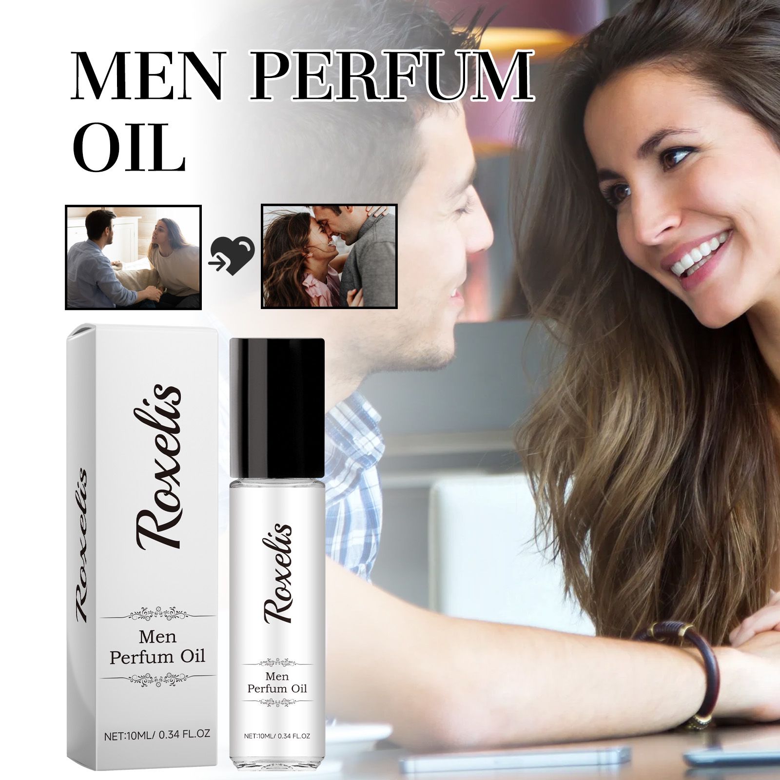 Roll On Perfume Fresh Light Portable Long Lasting Scent For Daily Wear And Dating 10ml