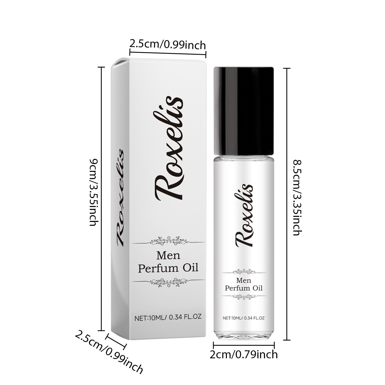 Roll On Perfume Fresh Light Portable Long Lasting Scent For Daily Wear And Dating 10ml