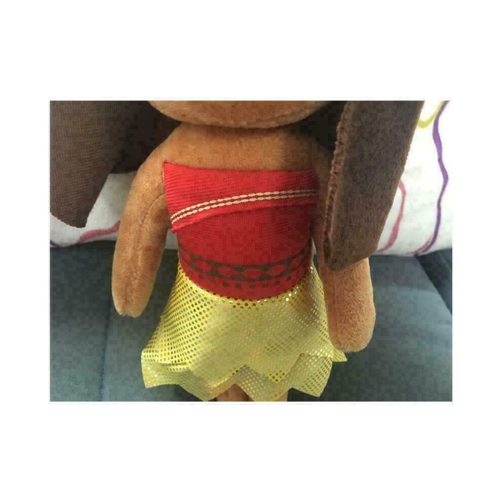 4PCS/SET Moana Movie Maui Pua Heihei Cartoon Soft Plush Kids Doll Toy