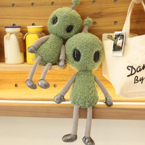 Alien Plush Doll Toy 38cm Alien Strange Plush Toy Soft Planet Stuffed Doll Living Room B