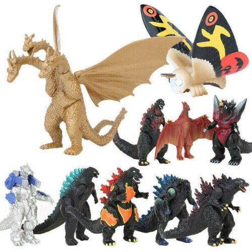 10Pcs Godzilla King of the Monsters Action Figure Toy PVC Doll Collect Kid Gifts