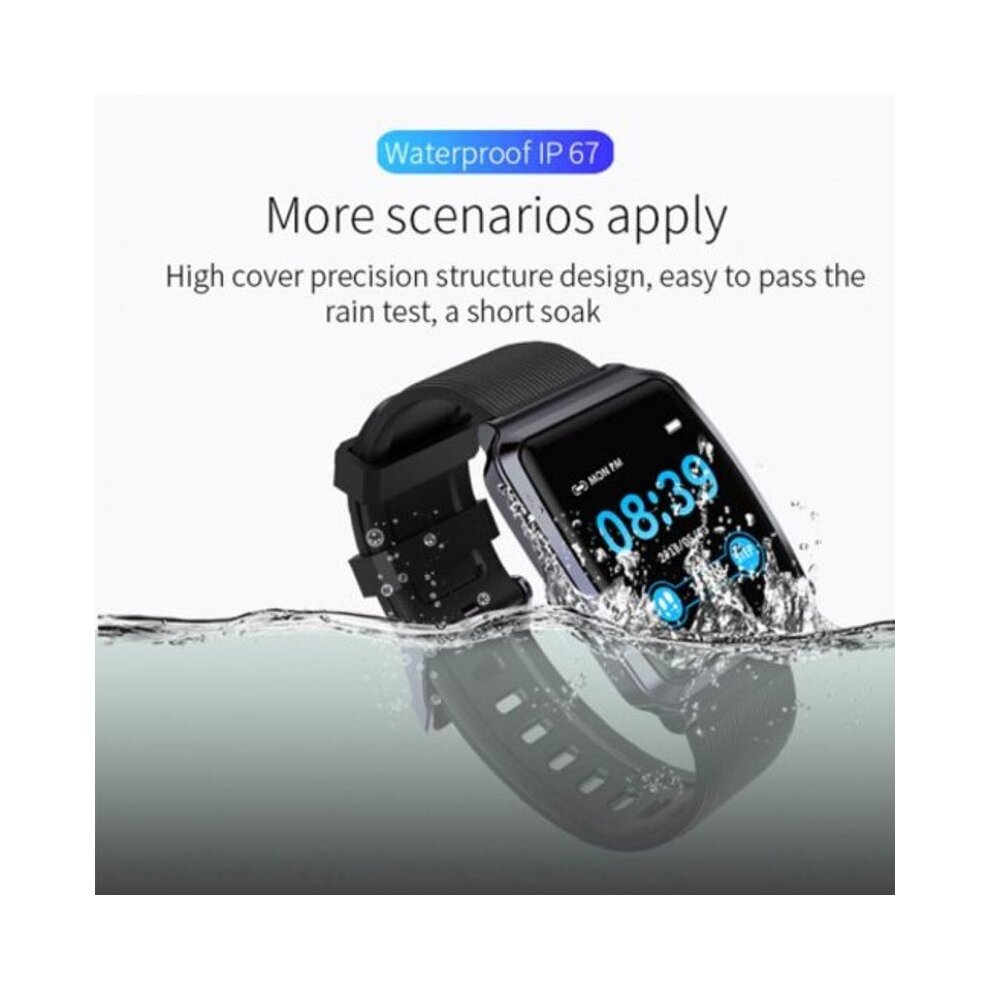 Smart Watch Touch Color Screen Blood Pressure Smartwatch Women Heart Rate Activity Track