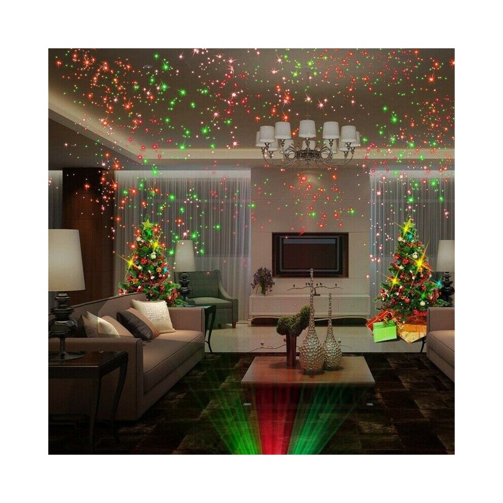 Christmas Projector Lights Laser LED Projection Lamp LED Garden Lawn Light IP65 Waterproof for Outdoor Party Halloween Xmas Birthday New Year