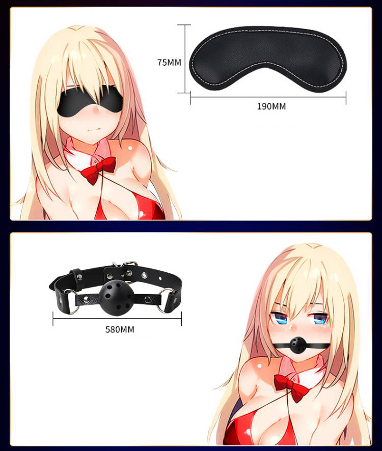SM Restraints Sex Toys Bondage Restraints Set Fetish Bed Restraints Kits Light and Safe BDSM for Couples Beginners Adult Games Play 10 Pcs Set Includes Handcuffs Nipple Clamps Flogger Ball Gag Eye Mask Blindfold Rope Cosplay