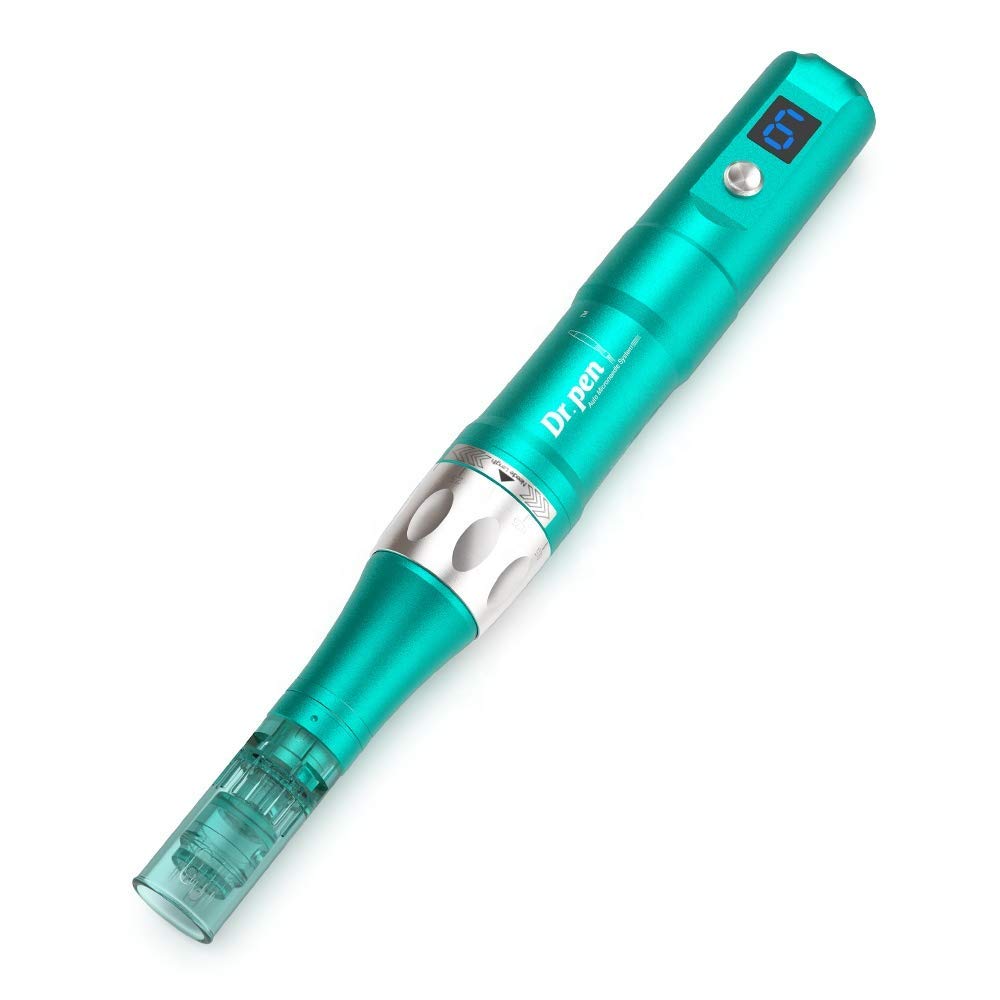 Dr. Pen Ultima A6S Microneedling Pen Wireless Electric Auto Derma Pen Rejuvenation System Machine Skin Care Device Professional Kit with 8 pcs Needle Cartridges 5x16-Pin 3x36Pin UK PLUG