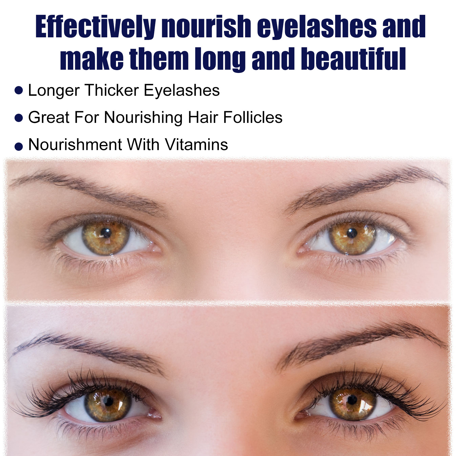 Eyelash Nourishing Growth Liquid Eyelashes Enhancer Serum Lash Lift Lengthening Nourishing Fuller Thicker Lashes Treatment Care 5ml