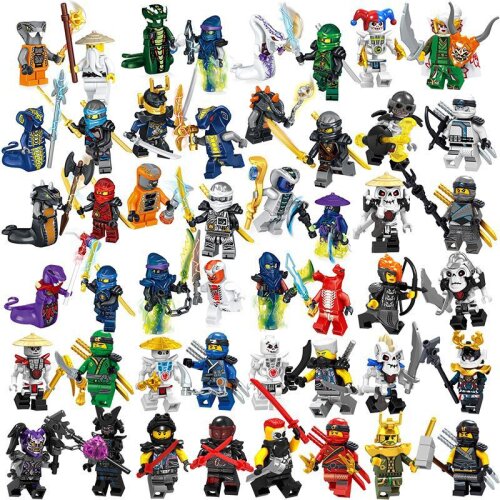Ninjago Mini figure Kai Jay Building Blocks Kids Toys 48pcs Set