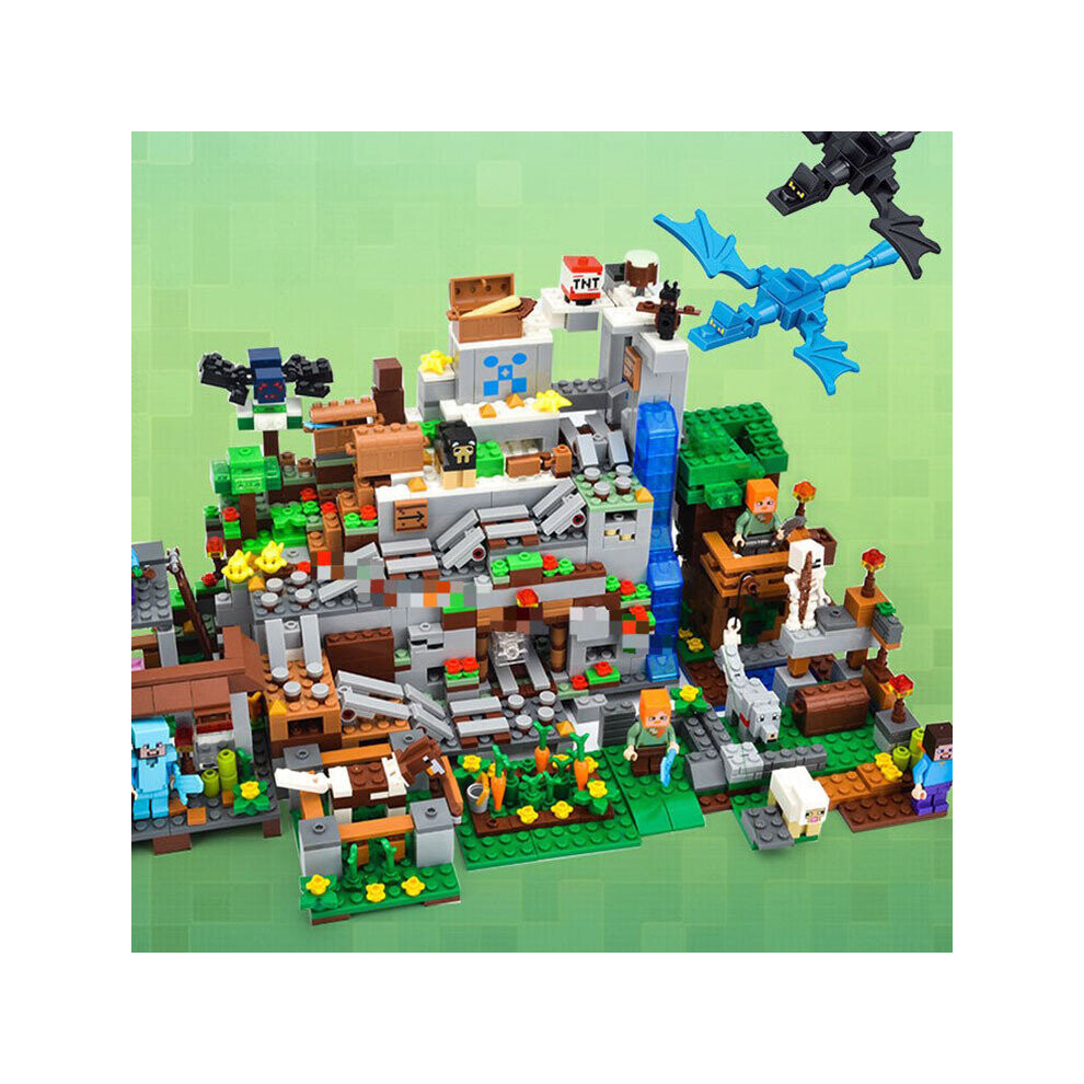 900pcs DIY Minecraft My World Series Figure Bricks Building Blocks fit for LEGO