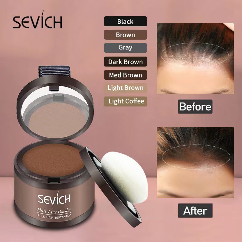Black Sevich Hair Shadow Powder Root Concealer Powder