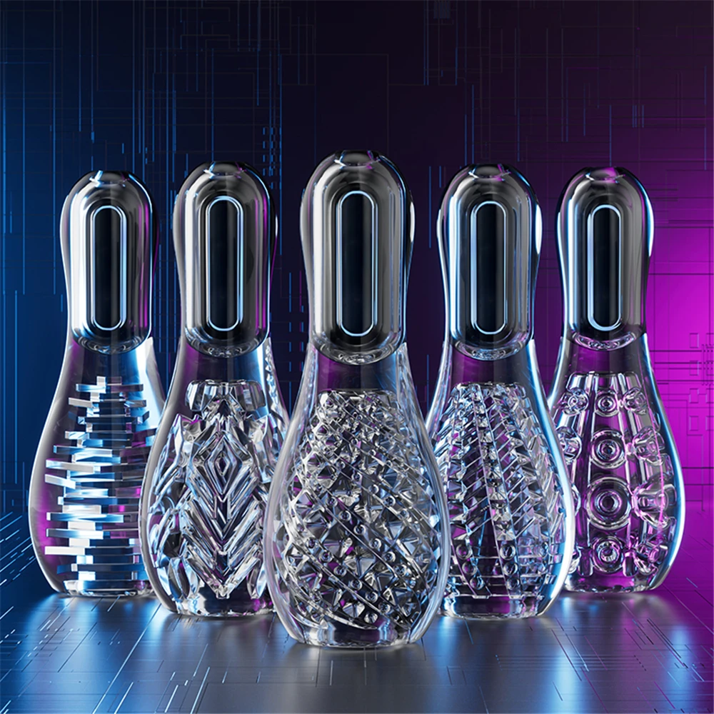 (Conqueror) Male Masturbator Cup Automatic Sucking Vibrators Sex Toys for Men Real Oral Sex Glans Trainer Penis Massage Male Delay Ejaculation Vibrator Sex Toys for Men