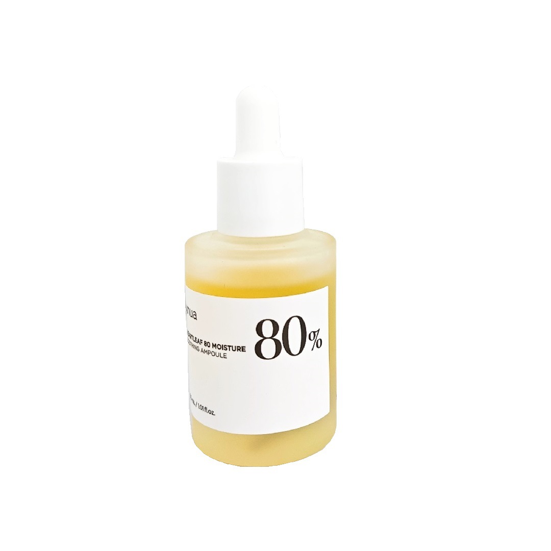 Anua HARTLEAF 80 Percent MOISTURE SOOTHING AMPOULE 30ml