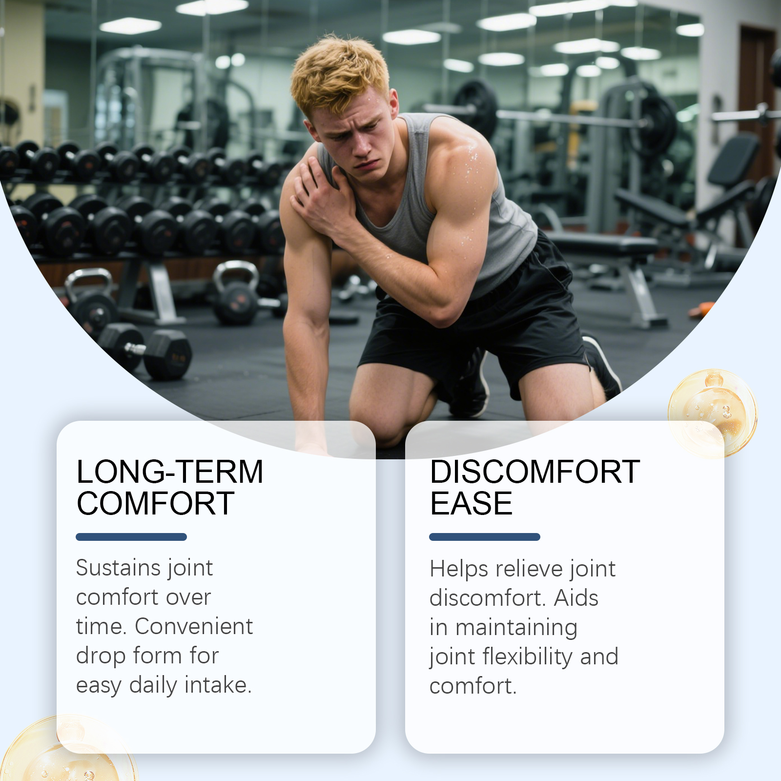 Joint Care Drops | Daily Support for Joint Comfort & Mobility | Gentle Nourishing Formula to Ease Everyday Stiffness & Support Flexibility