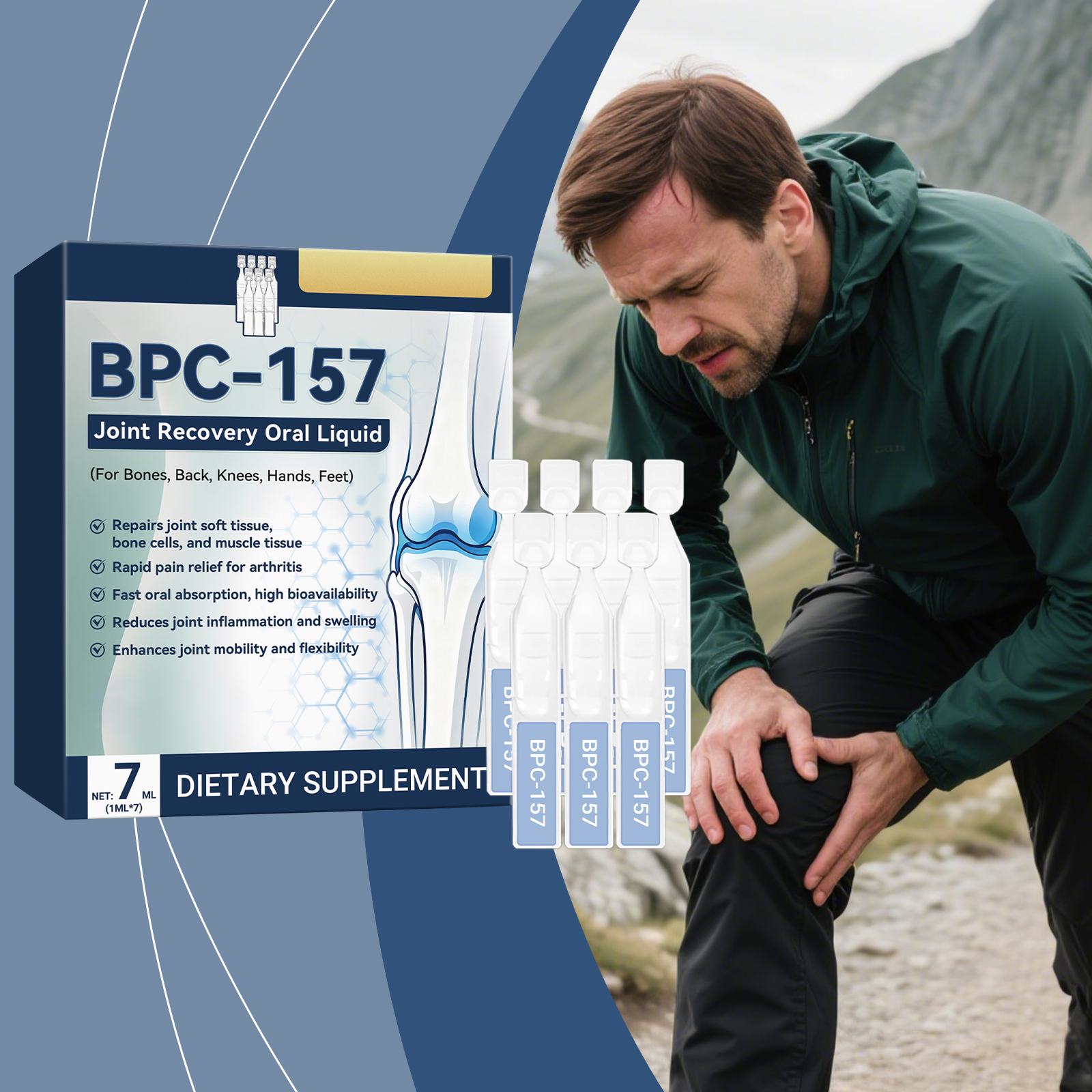 Joint Care Drops | Daily Support for Joint Comfort & Mobility | Gentle Nourishing Formula to Ease Everyday Stiffness & Support Flexibility