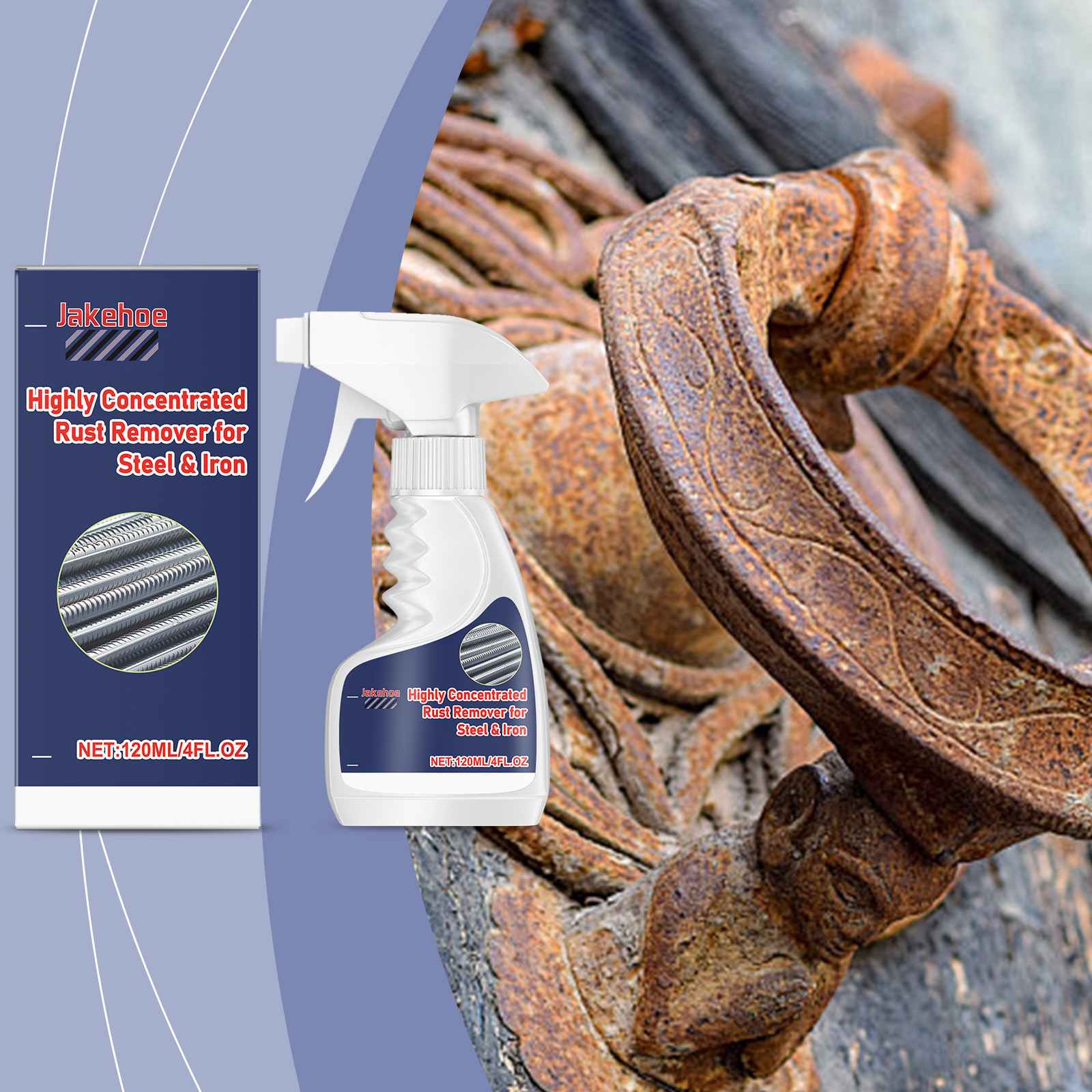 Rust Remover For Stainless Steel Rust Remover Dissolver Fast Rust Removal Powerful Metal Rust Remover Car Maintenance