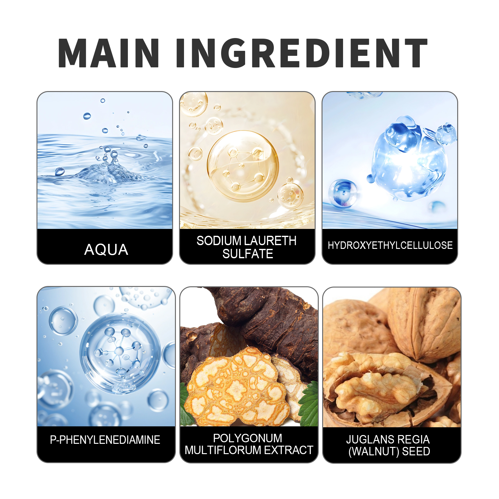 Natural Hair Dye Cream with Comb Long Lasting Cover Black Brown Hair Cream Fruit Dye Permanent Color Cream 80ml ﻿