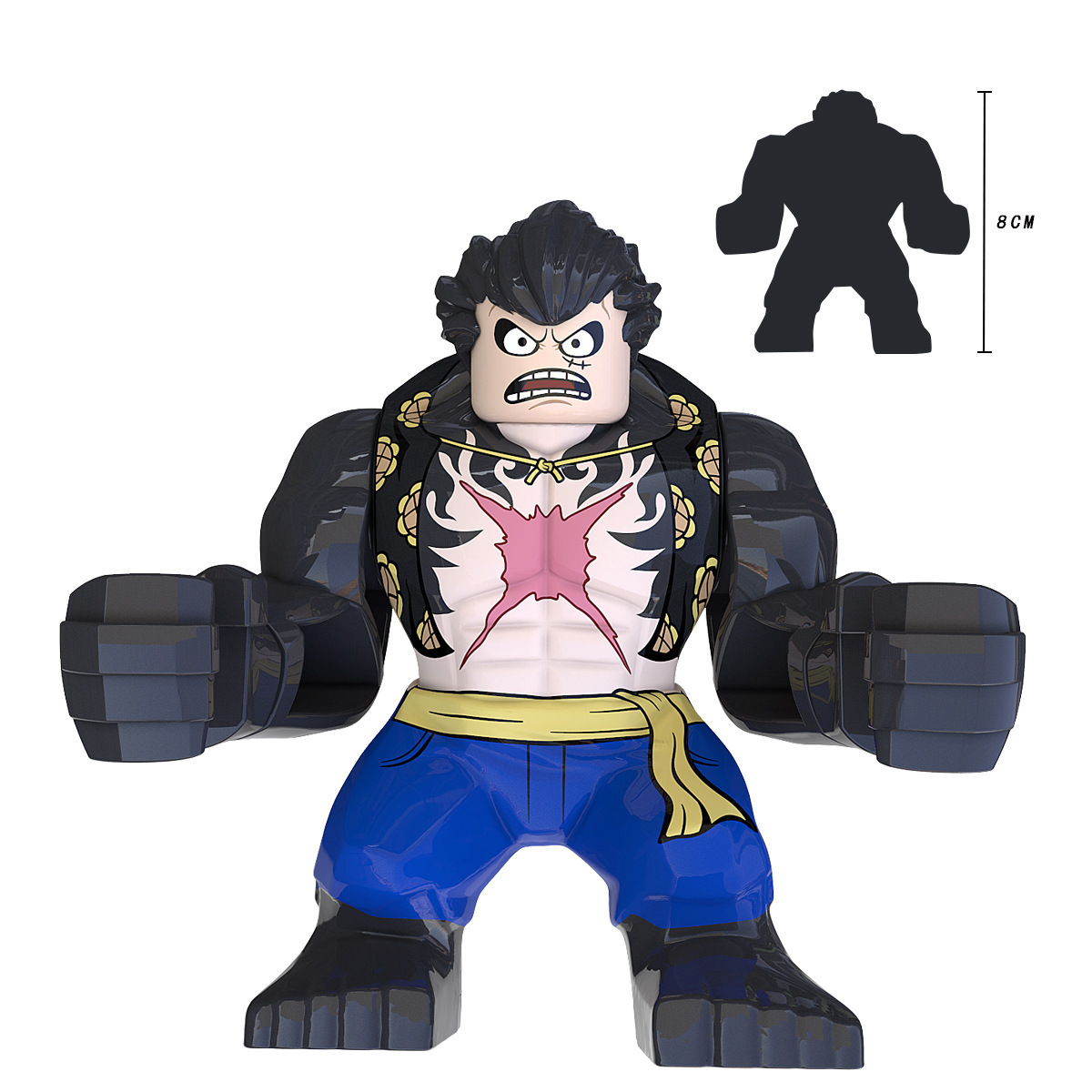 (Style A) Mini Figures One Piece Cartoon Character Set Building Blocks Toys Gift for Kids Party Bag Fillers Party Supplies Anime Collection