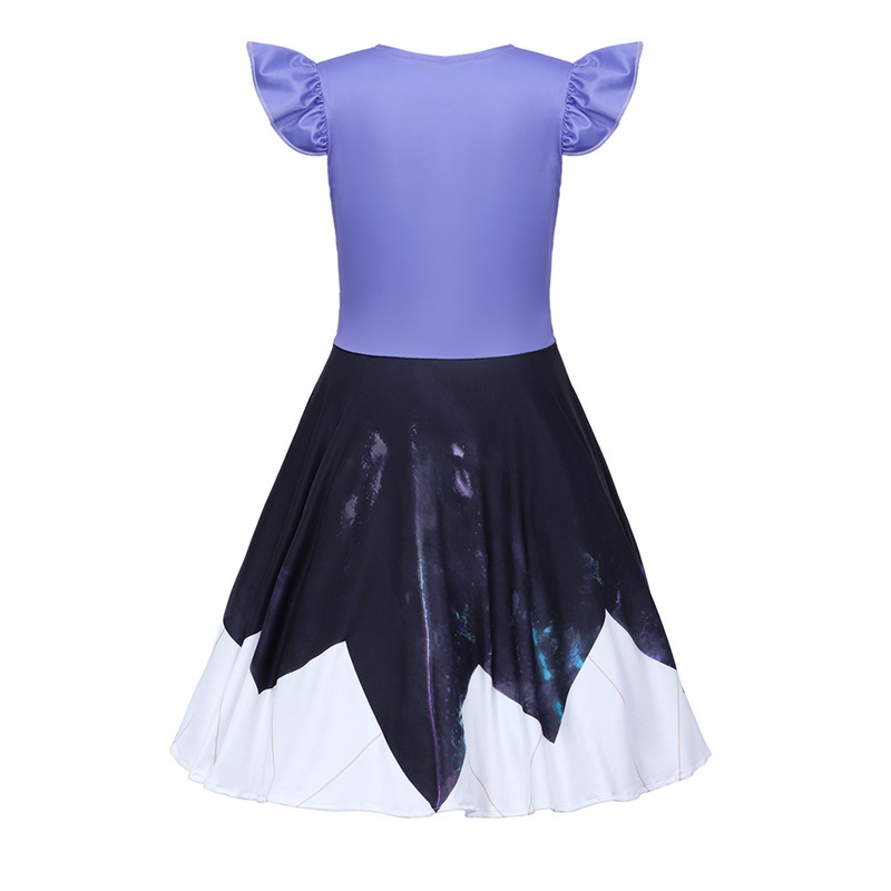 (140CM) Kids Lily Princess Dress Poppy Playtime Cosplay Costume for Girls Halloween Party Roleplay