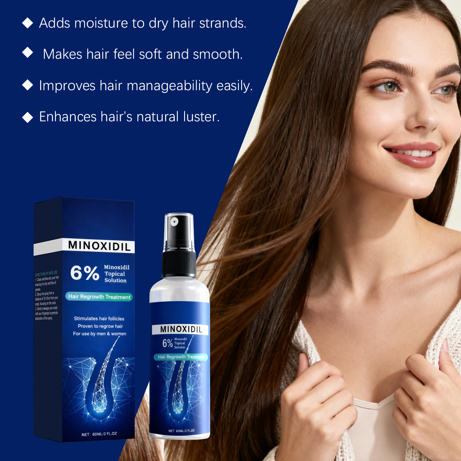 Scalp Care Spray Mild Nourishing Hydrating Gentle Soothing Refreshing External Local Scalp Daily Treatment Lotion