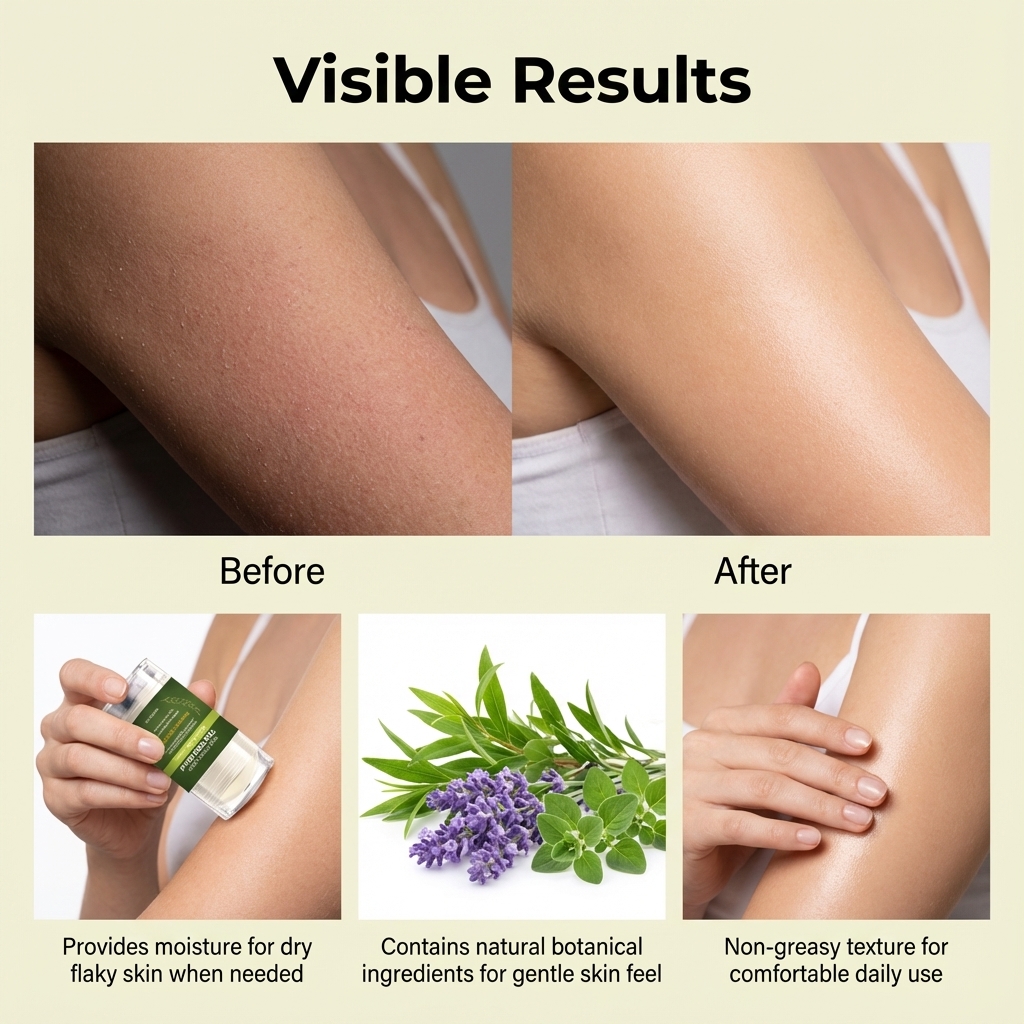 Tea Tree Skin Care Balm Mild Moisturizing Elastic Soft Refreshing Non Sticky Body Skin Treatment Lotion