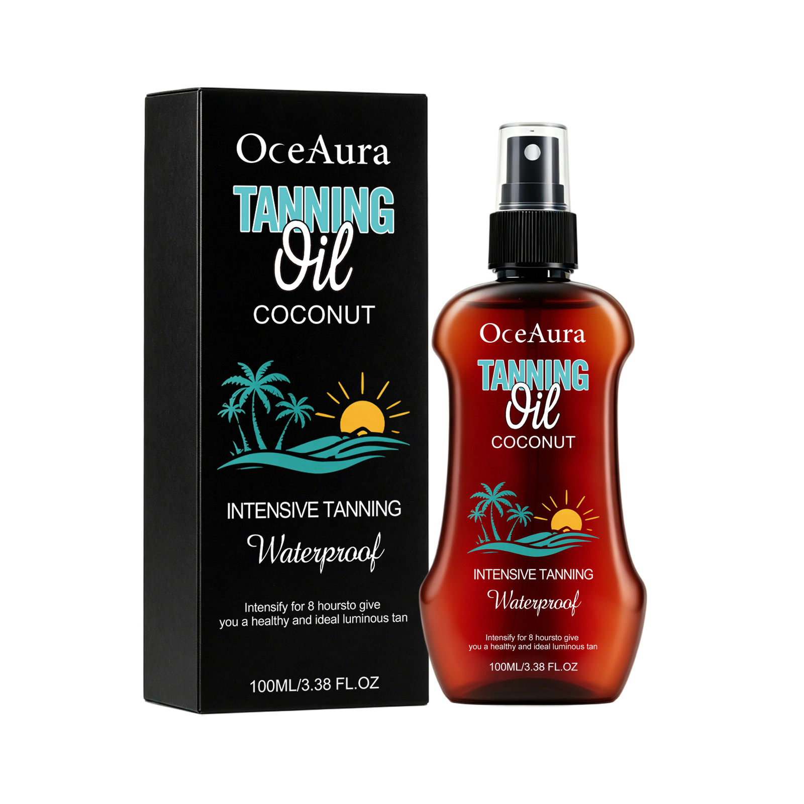 Brown Tanning Spray Create Bronze Skin Natural Glow For Summer Outdoor Sun Tanning Care Liquid Lotion Mist