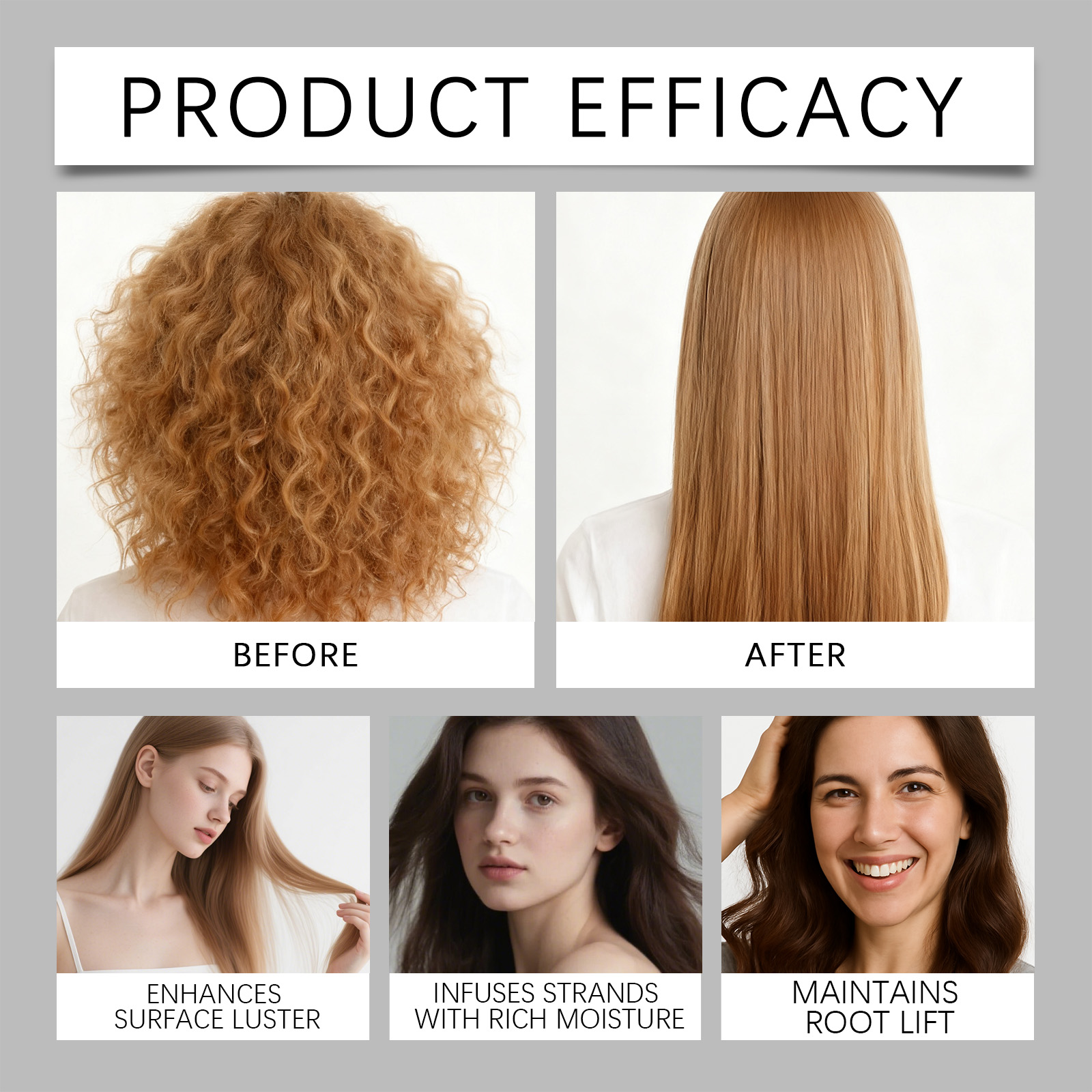Collagen Hair Mask Moisturizing Silky Soft Mild Nourishing Portable Daily Care Dry Damaged Hair Quality