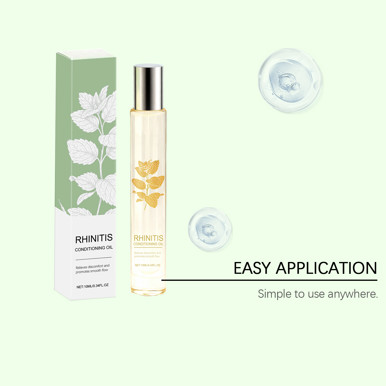Nasal Clear Essential Oil Daily Mild Plant Extract Care Clean Soothe Nasal Discomfort