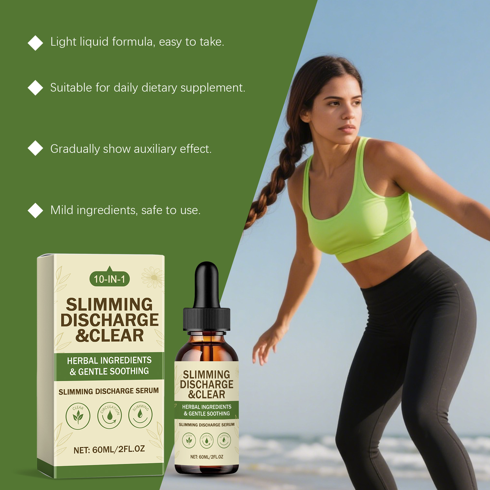 Slimming Cleansing Essence Liquid For Body Skin Shaping Purifying Nourishing Daily Care Treatment