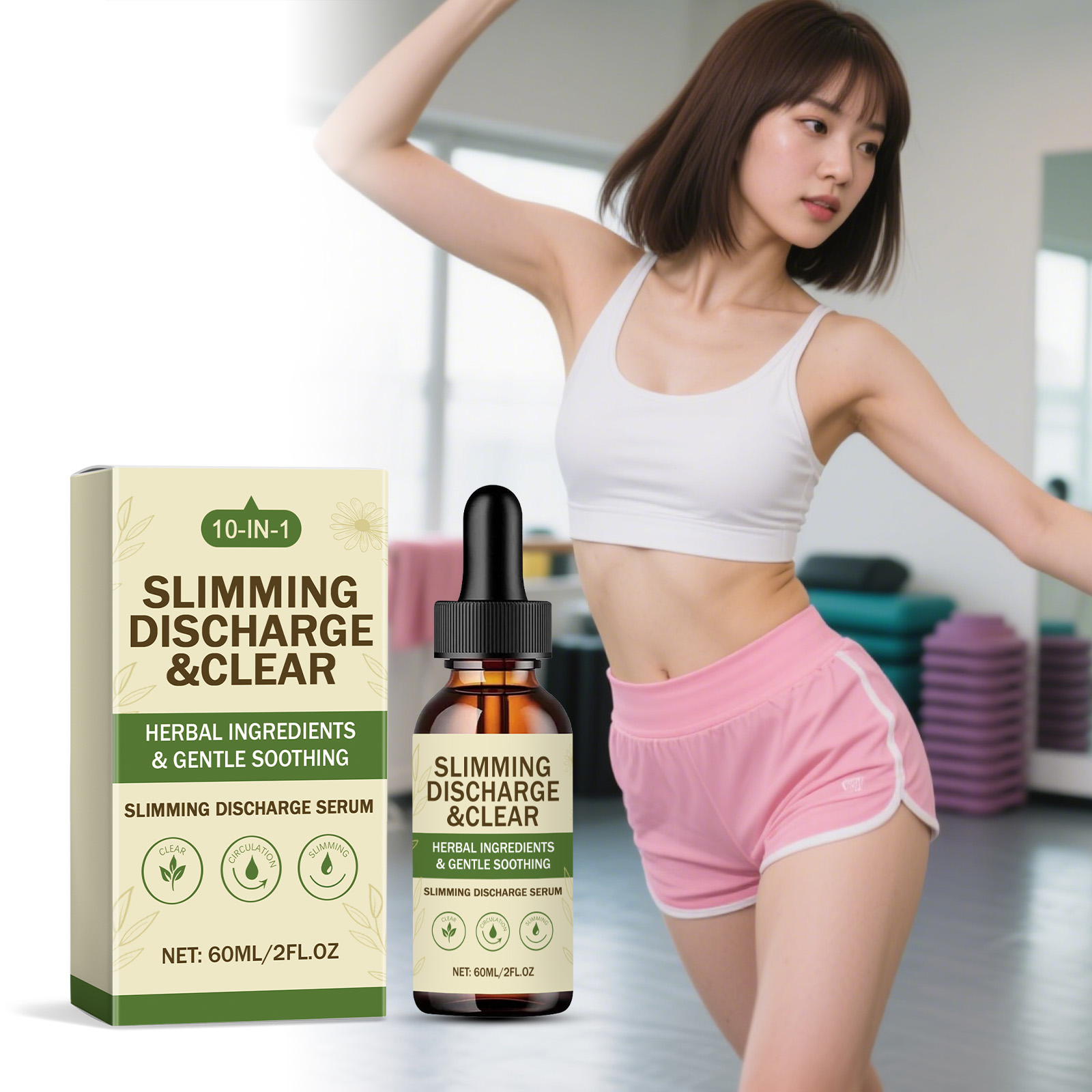 Slimming Cleansing Essence Liquid For Body Skin Shaping Purifying Nourishing Daily Care Treatment