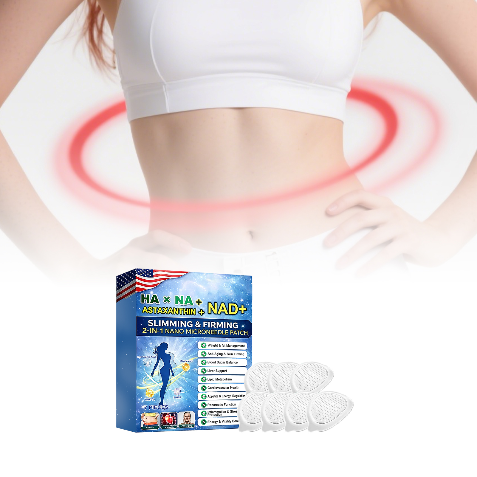 Body Care Patch Breathable Soft Skin Friendly Shaping Daily Figure Management Create Graceful Body Lines