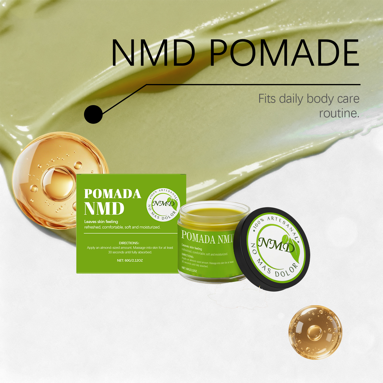 Body Care Cream Daily Mild Moisturizing Massage Nourish Leg Joint Knee Skin Lotion