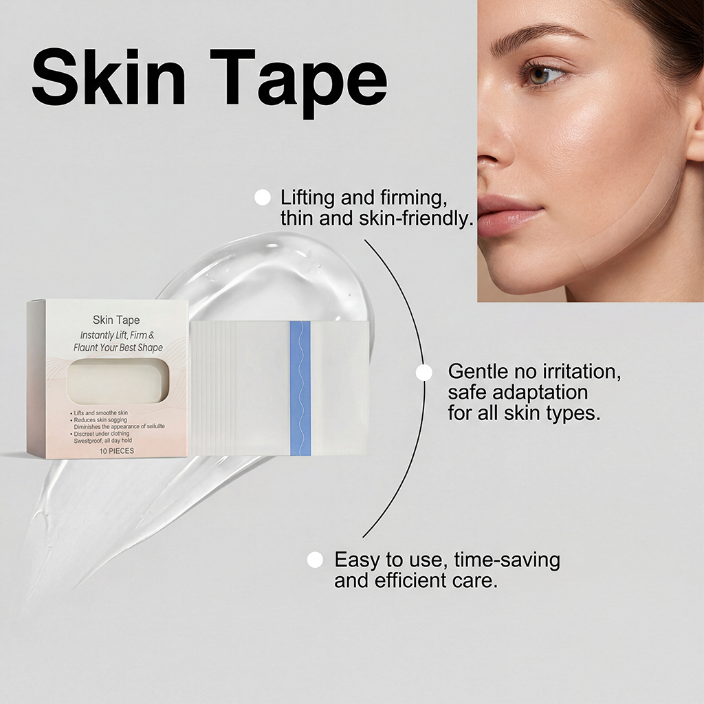 Skin Care Patch Breathable Thin Soft Close Smooth Elastic Facial Daily Maintenance Sticker
