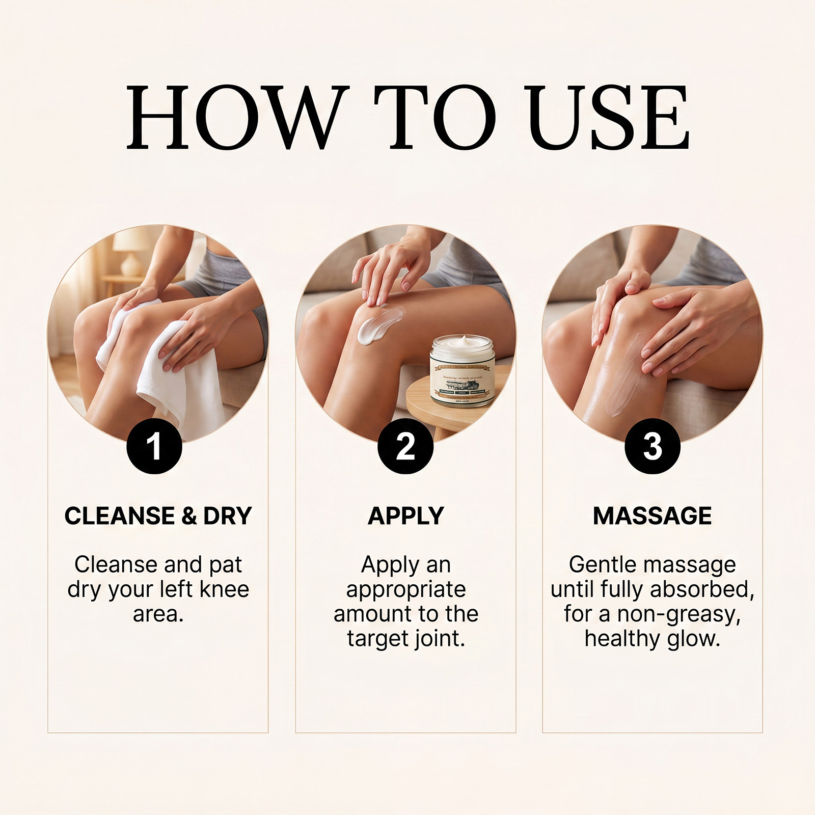 Body Care Magnesium Cream Daily Mild Formula Light Texture Smooth Application Moisturize Protect Skin