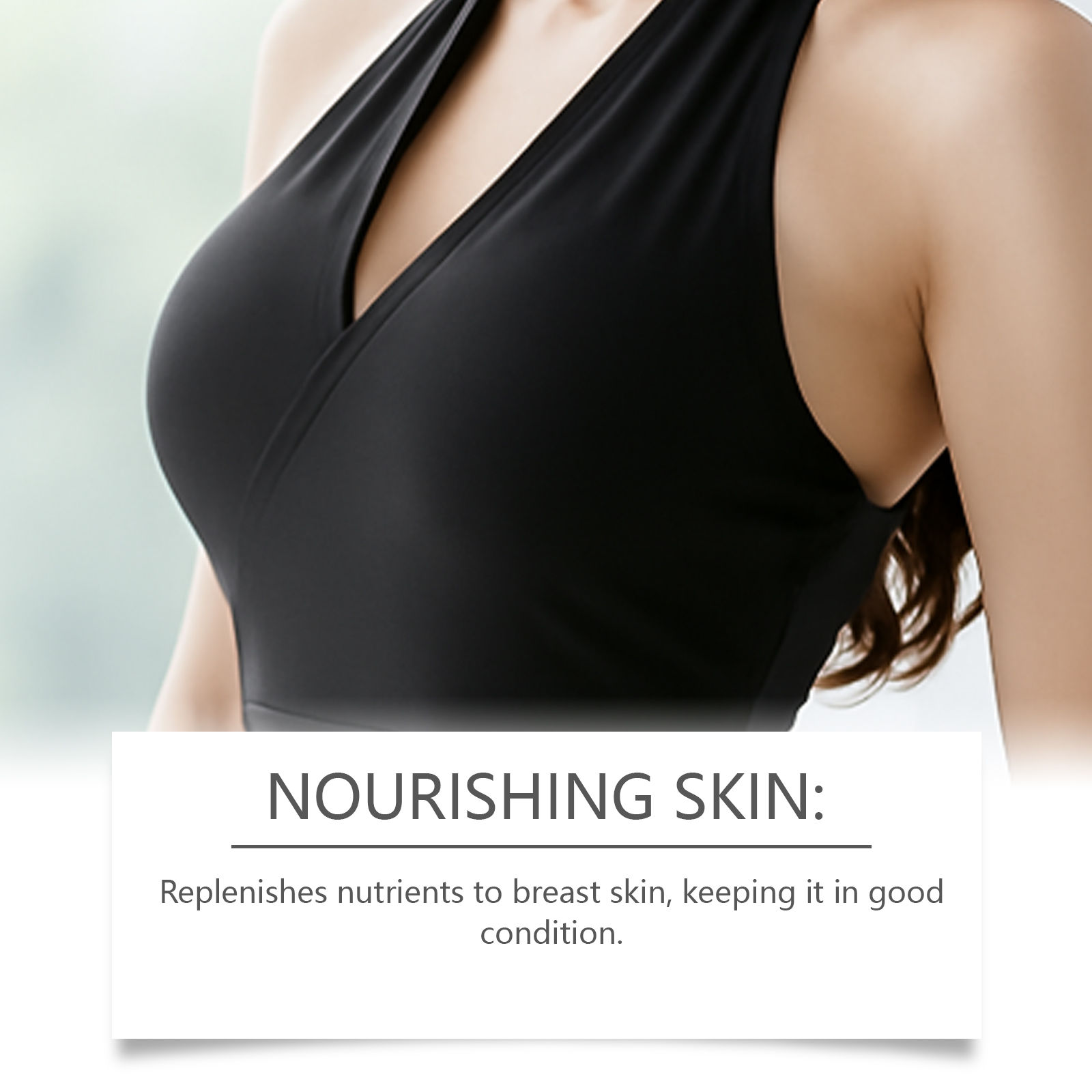Chest Care Patch Ladies Visual Plump Comfortable Fit Lightweight Breathable Daily Nursing Sticker