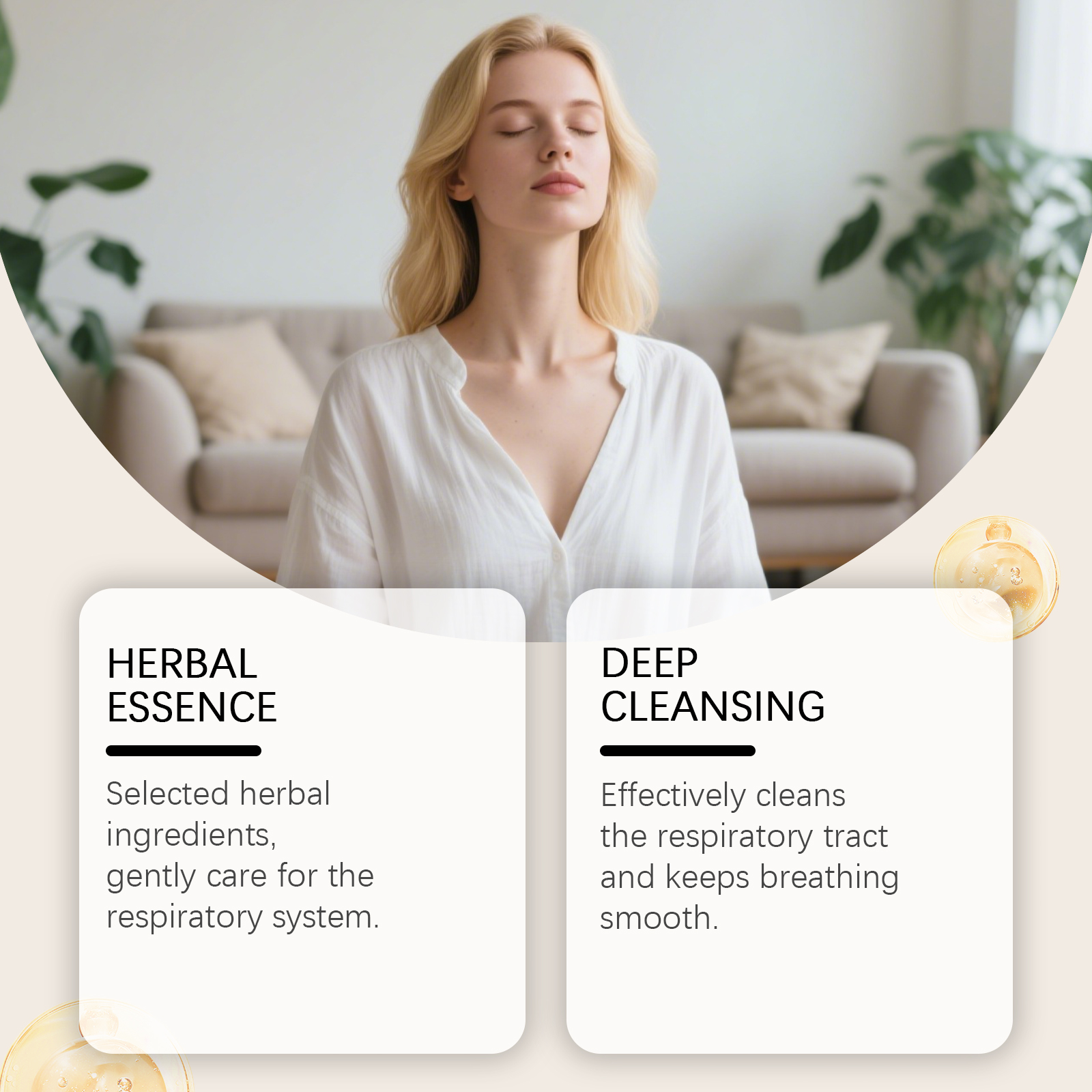 Body Care Nourishing Stick Herbal Ingredients Mild Care Body Refreshing Comfort Nasal Daily Portable Care Stick