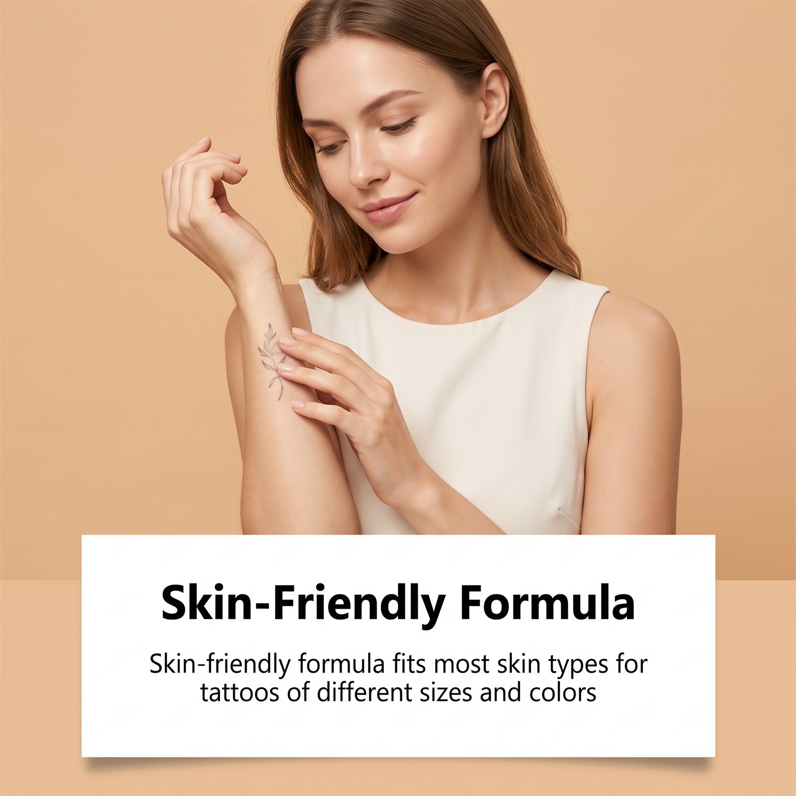Tattoo Care Gel Gentle Formula Non Sticky Clean Fade Tattoo Marks Daily Moisturizing Portable Nursing