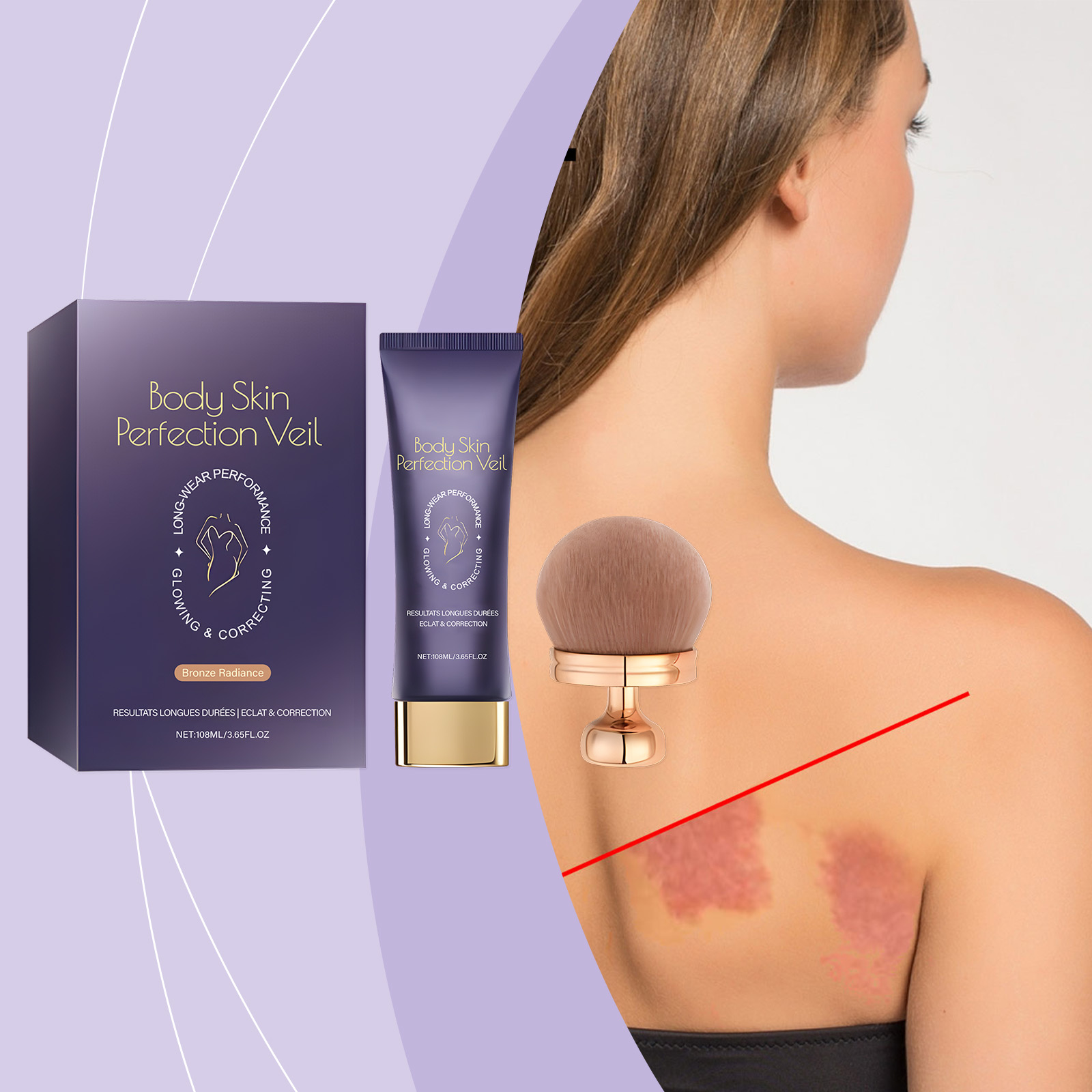 Body Concealing Care Cream Daily Moisturizing Blending Facial Body Skin All Season Applicable Hydrating Cover Cream