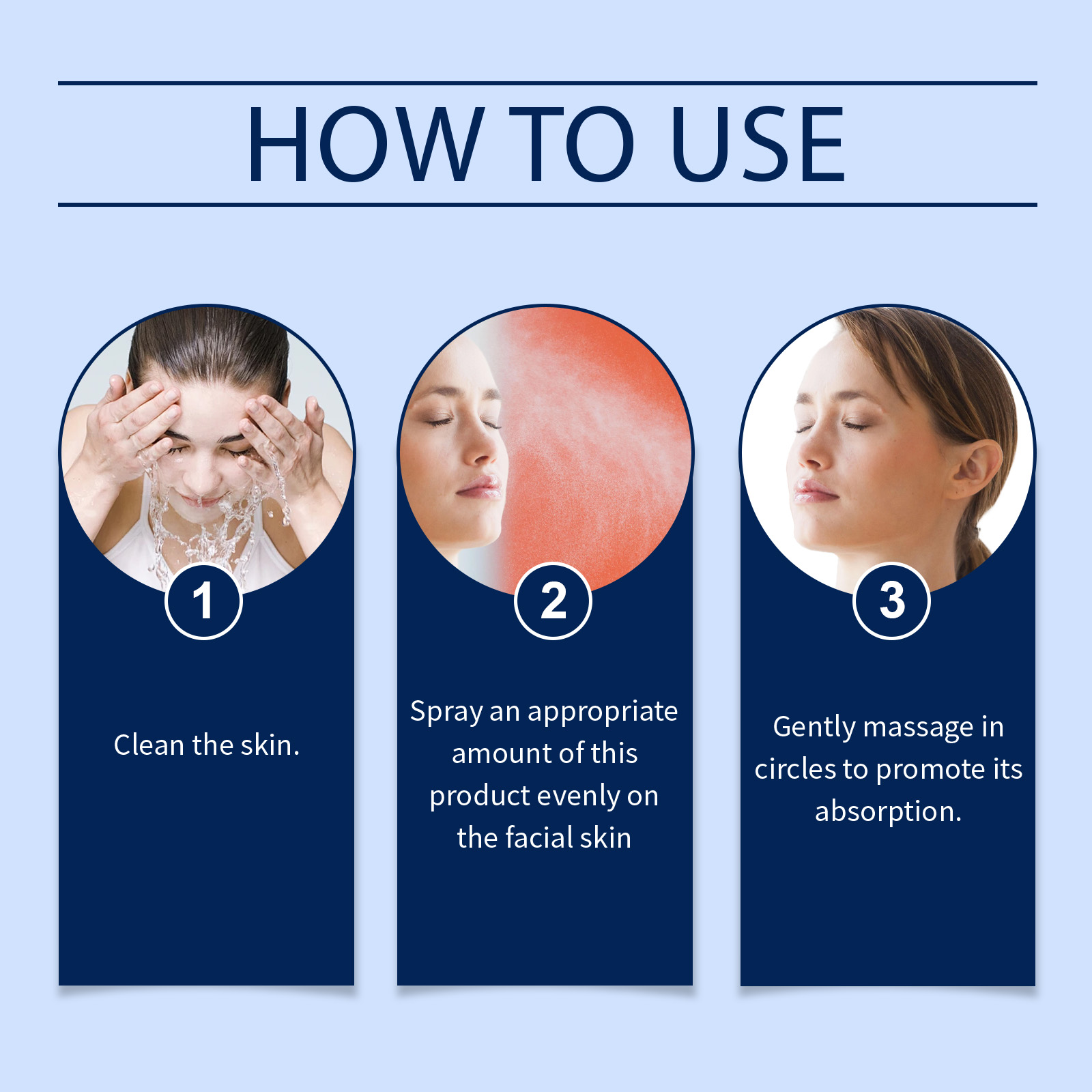 Facial Hydrating Spray Firm Plump Facial Skin Refine Pores Moisturize Nourish Face