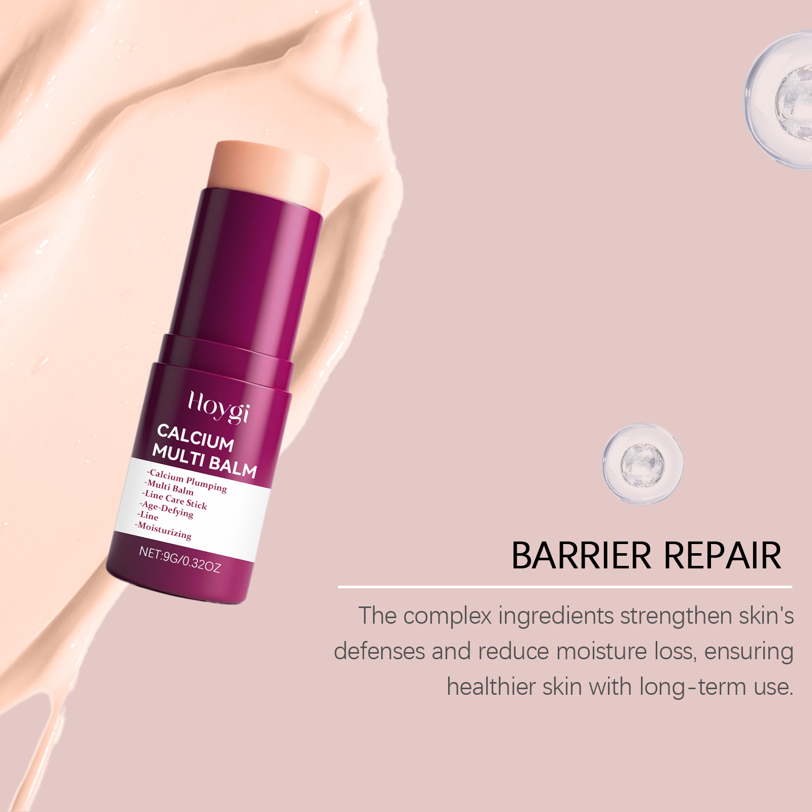 Multi Effect Moisturizing Cream Stick Light Hydrating Delicate Replenish Water Gentle Daily Portable Skin Care