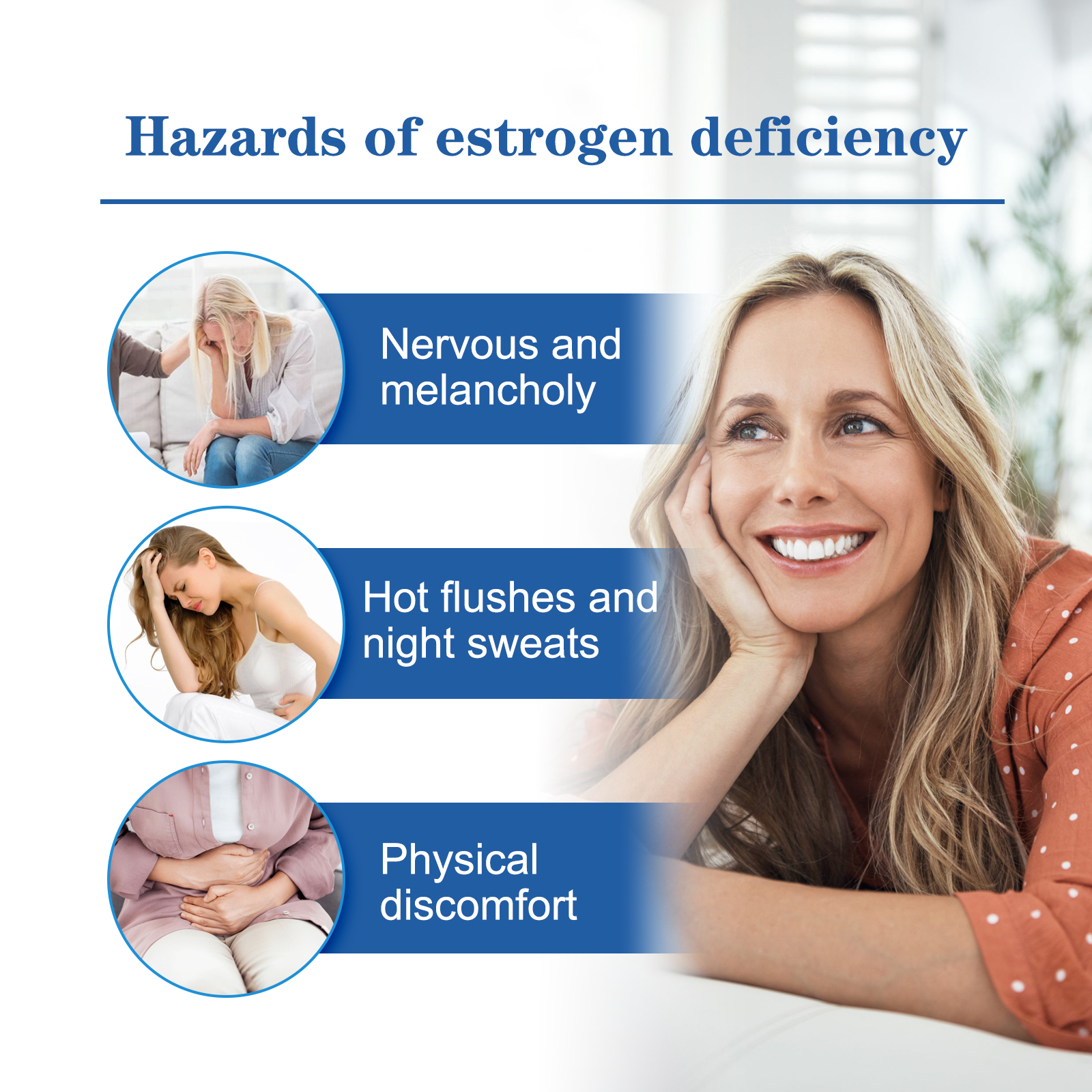 Menopause Bio-Identical Estrogen Relief Cream Balancing Body Care Cream