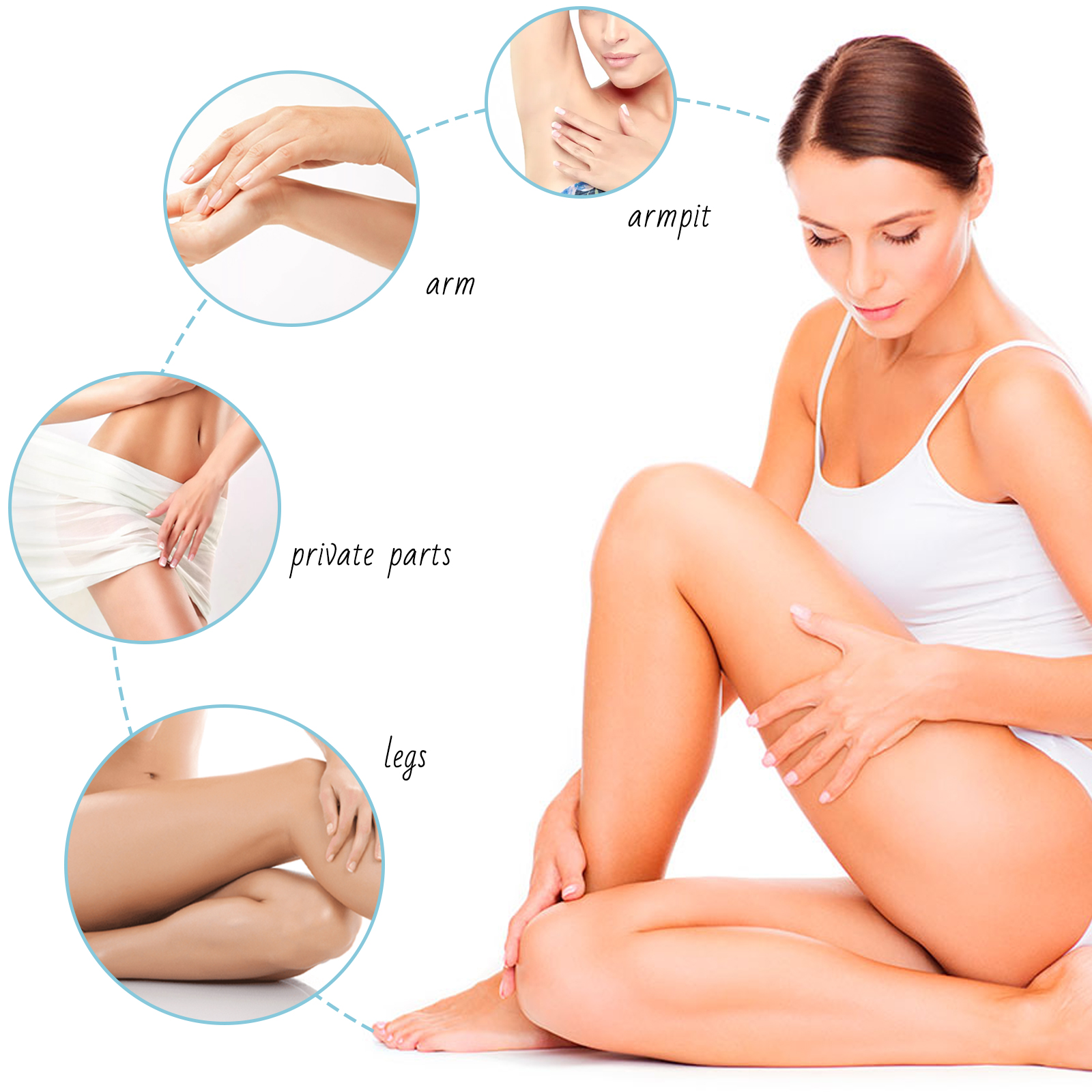 Hair Removal Spray For Underarm Body Gentle Non Irritating Formula For Smooth Skin Daily Care