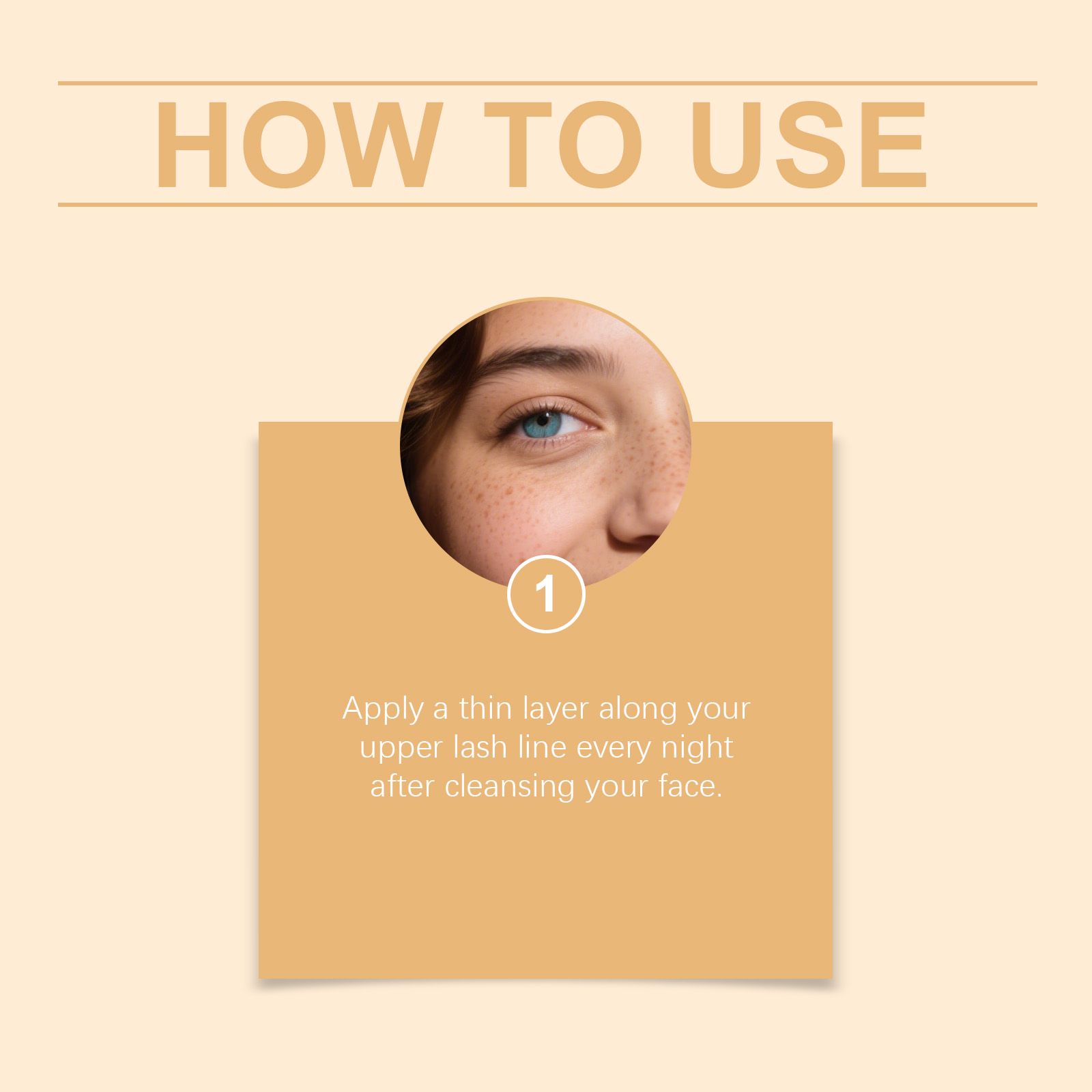 Eyelash Serum Gentle Nourishing For Longer Fuller Lashes Daily Eye Care