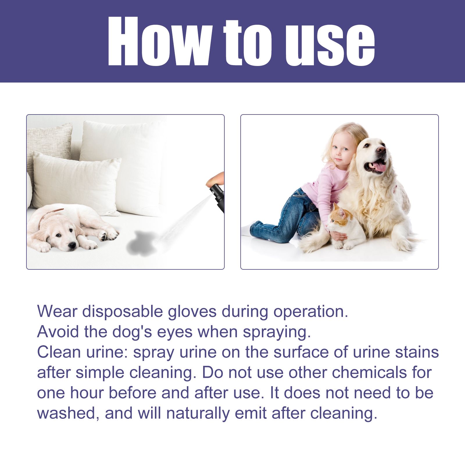 Pet Deodorizer Spray For Dogs And Cats Odor Removal Urine Smell And Fresh Air